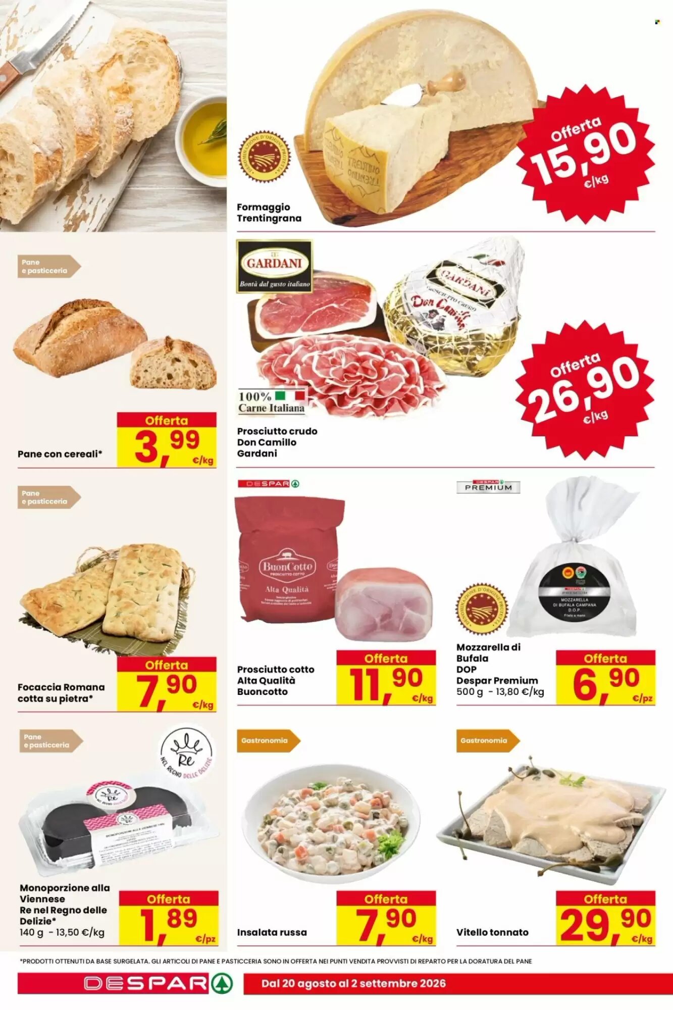 Volantino promozionale Despar  valide dal 20/08/2026 - Pagina 4.