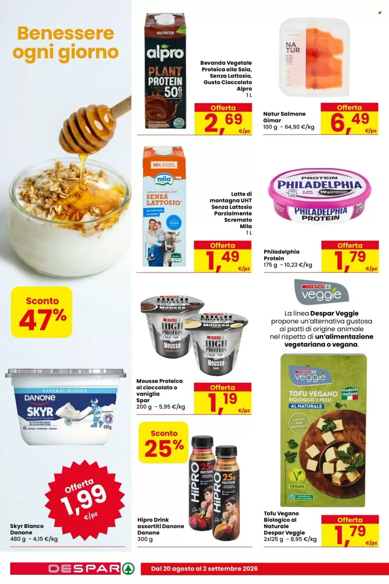 Volantino promozionale Despar  valide dal 20/08/2026 - Pagina 6.