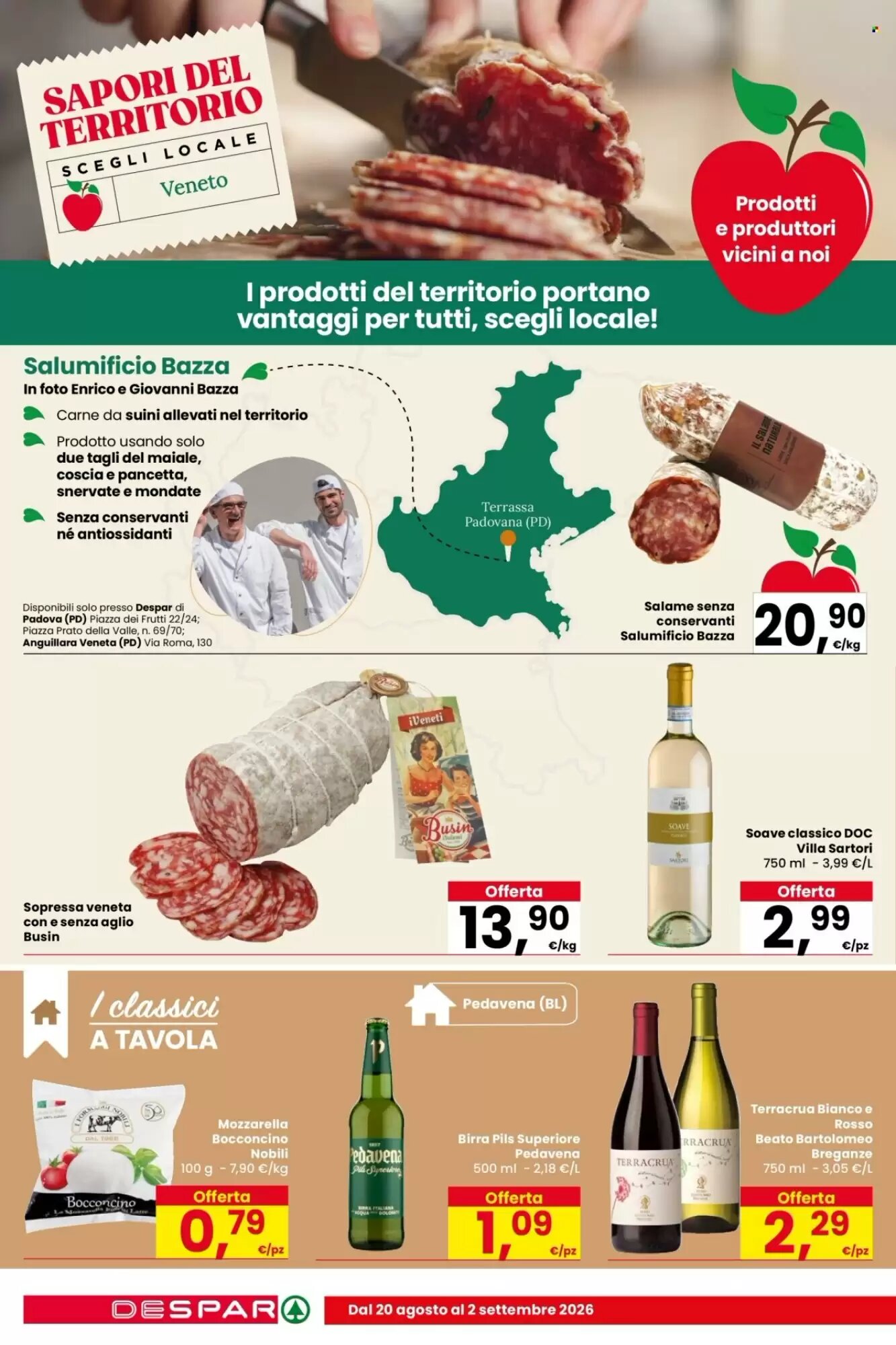 Volantino promozionale Despar  valide dal 20/08/2026 - Pagina 8.