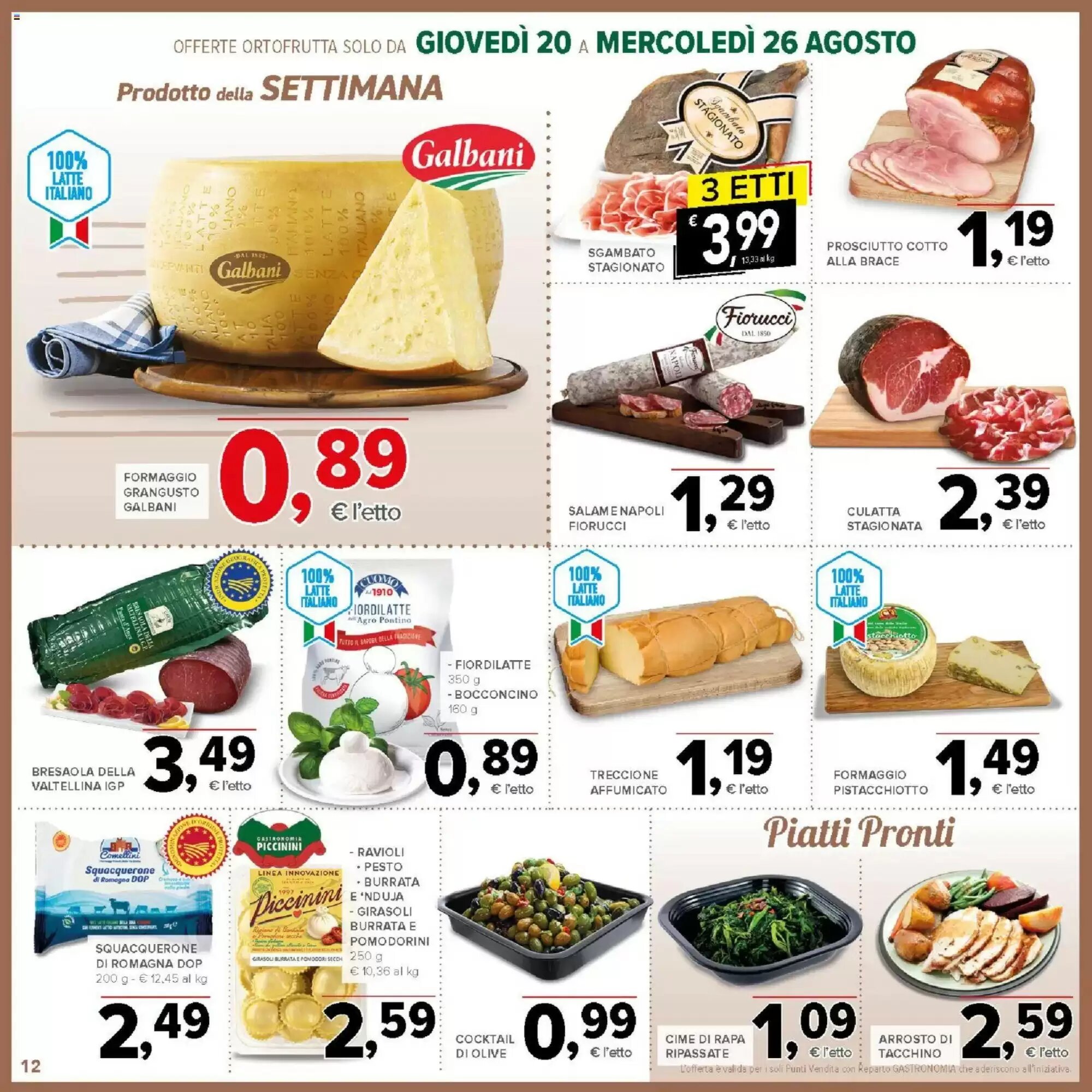 Volantino promozionale Todis  valide dal 20/08/2026 - Pagina 12.
