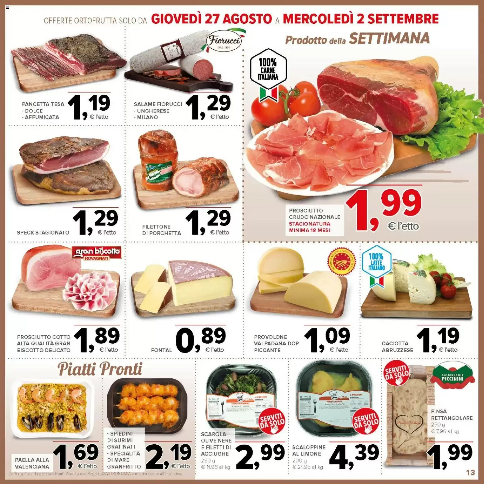 Volantino promozionale Todis  valide dal 20/08/2026 - Pagina 13.