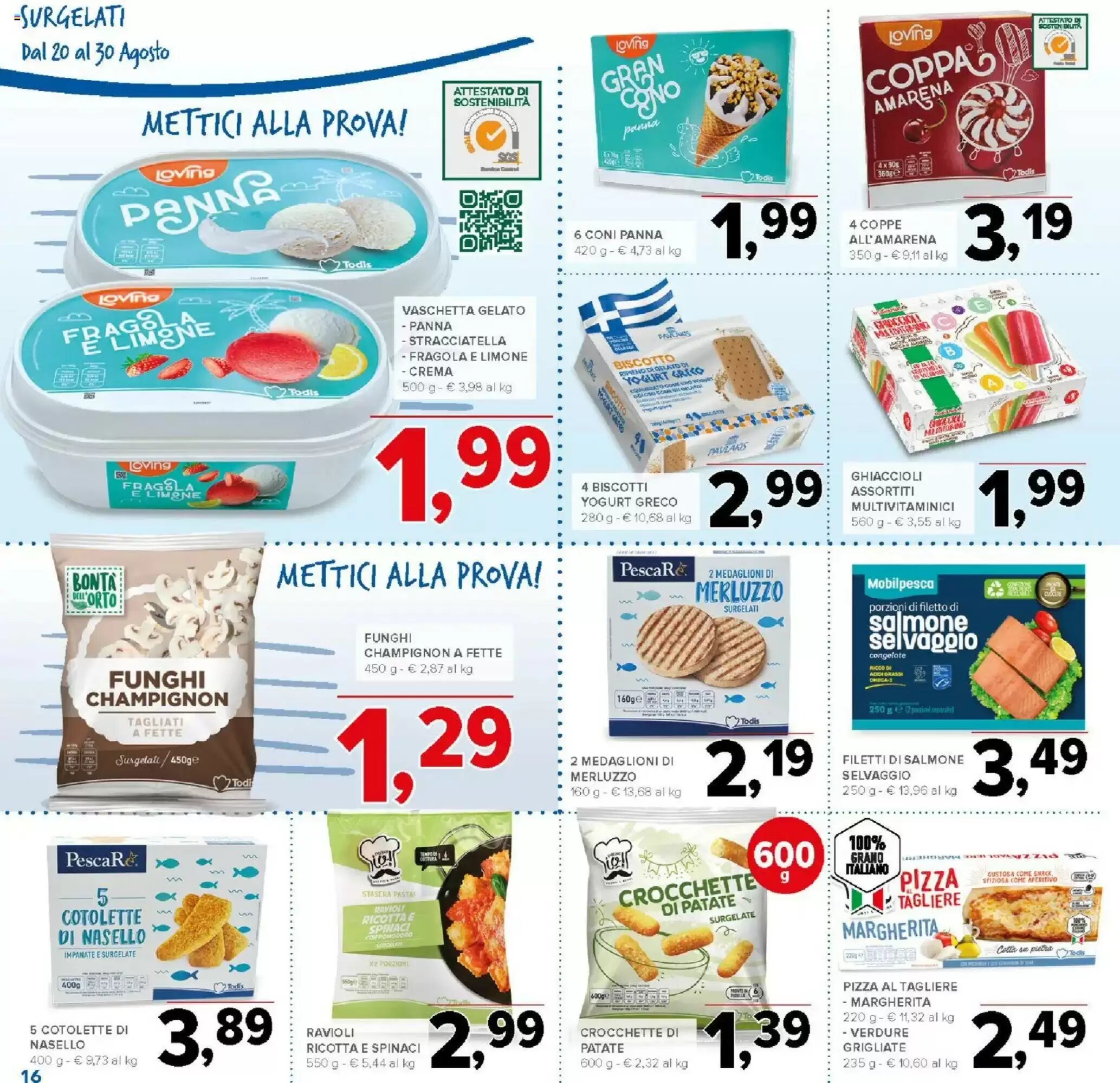 Volantino promozionale Todis  valide dal 20/08/2026 - Pagina 16.
