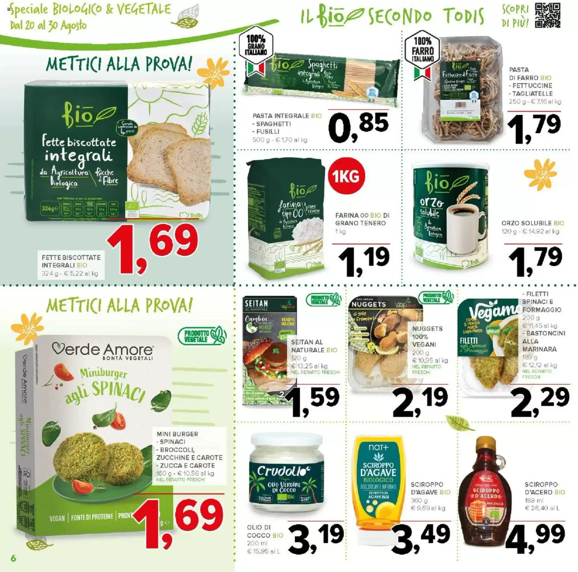 Volantino promozionale Todis  valide dal 20/08/2026 - Pagina 6.