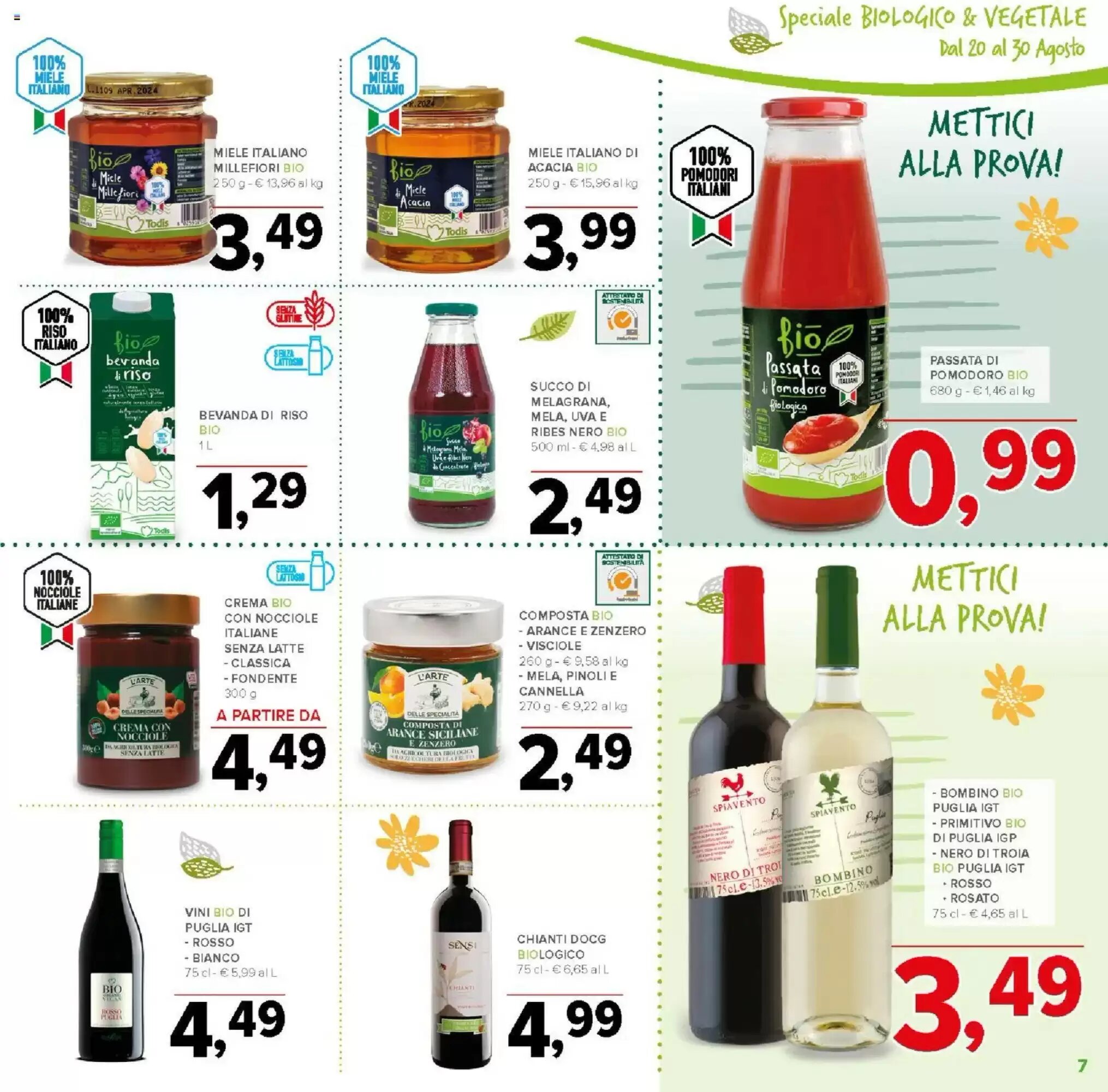 Volantino promozionale Todis  valide dal 20/08/2026 - Pagina 7.