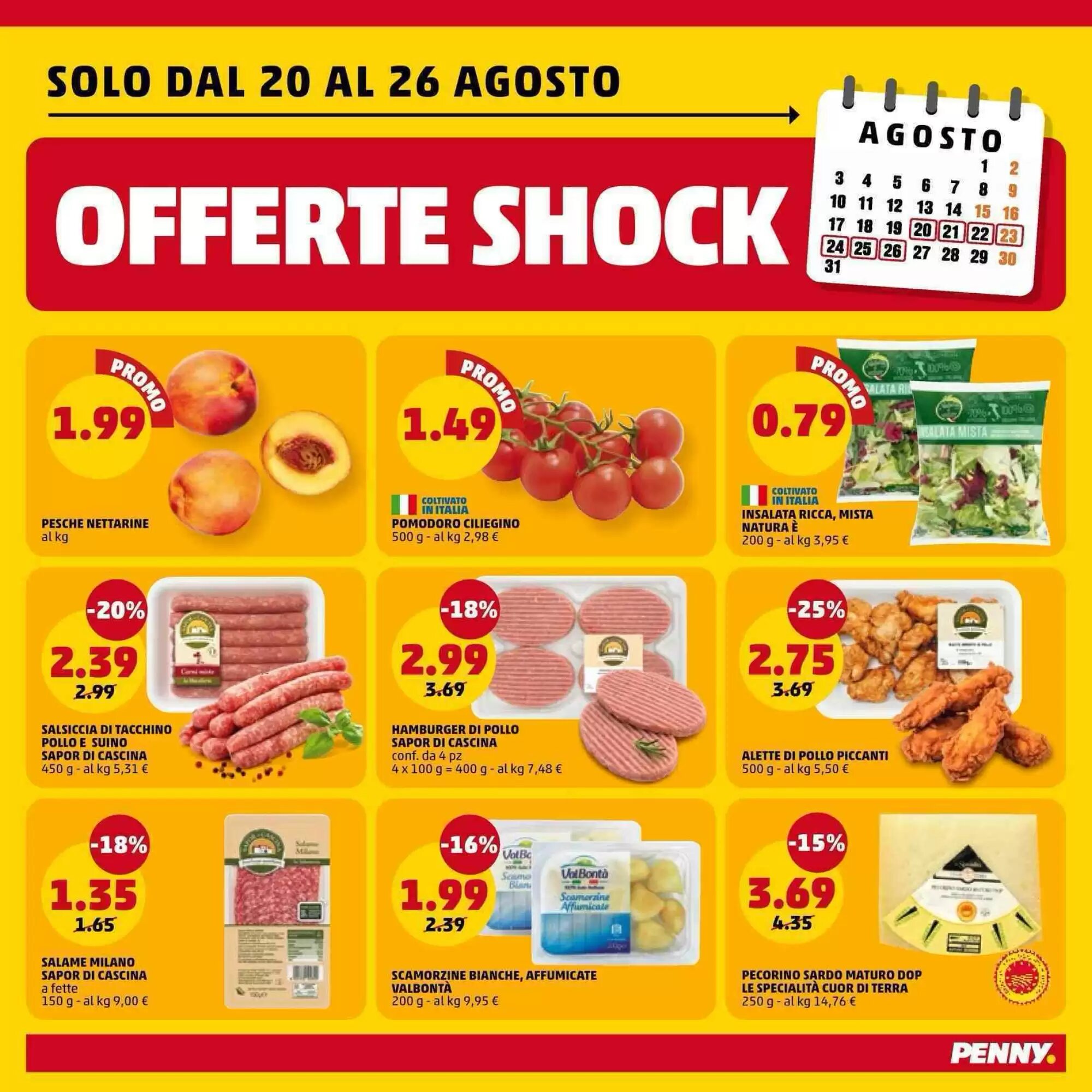 Volantino promozionale PENNY  valide dal 20/08/2026 - Pagina 2.
