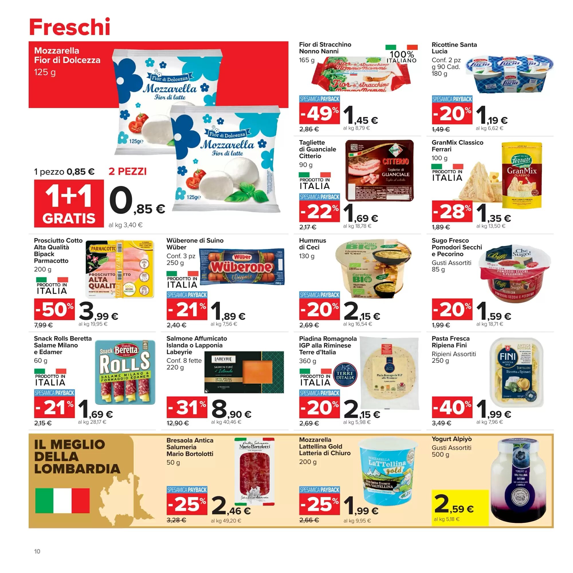 Volantino promozionale Carrefour Market  valide dal 20/08/2026 - Pagina 10.