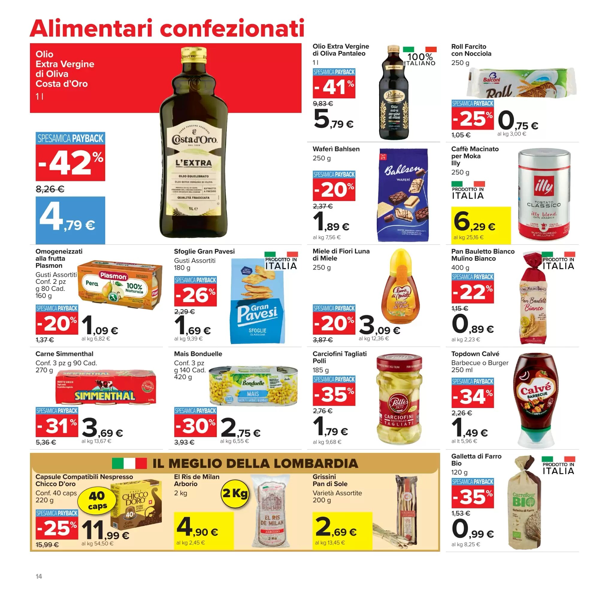 Volantino promozionale Carrefour Market  valide dal 20/08/2026 - Pagina 14.