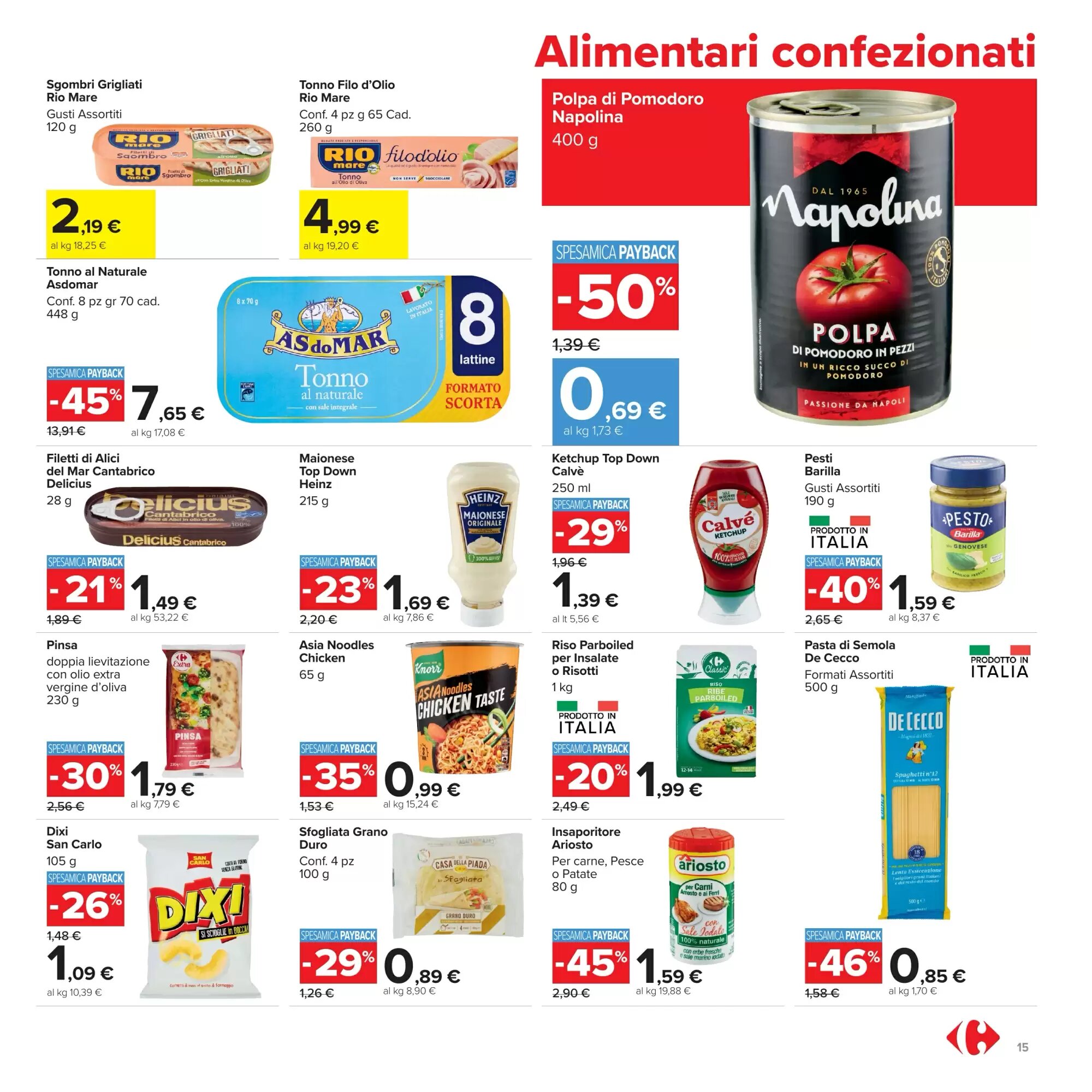 Volantino promozionale Carrefour Market  valide dal 20/08/2026 - Pagina 15.