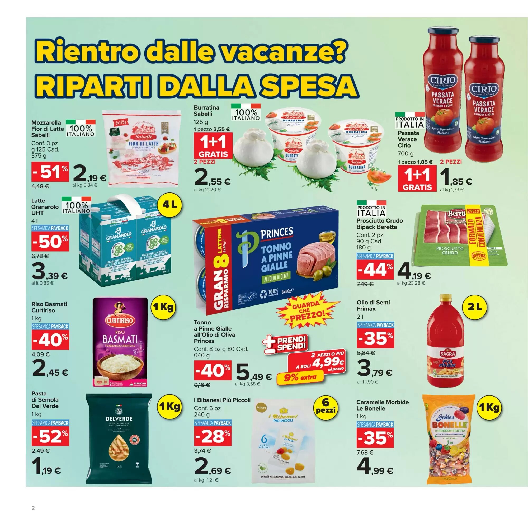 Volantino promozionale Carrefour Market  valide dal 20/08/2026 - Pagina 2.