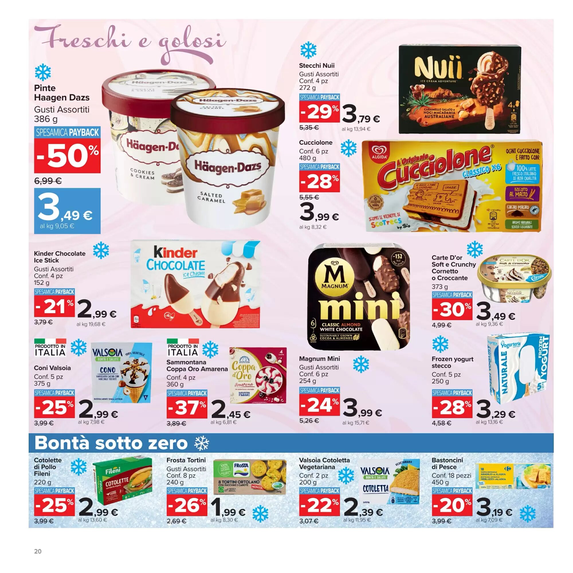 Volantino promozionale Carrefour Market  valide dal 20/08/2026 - Pagina 20.