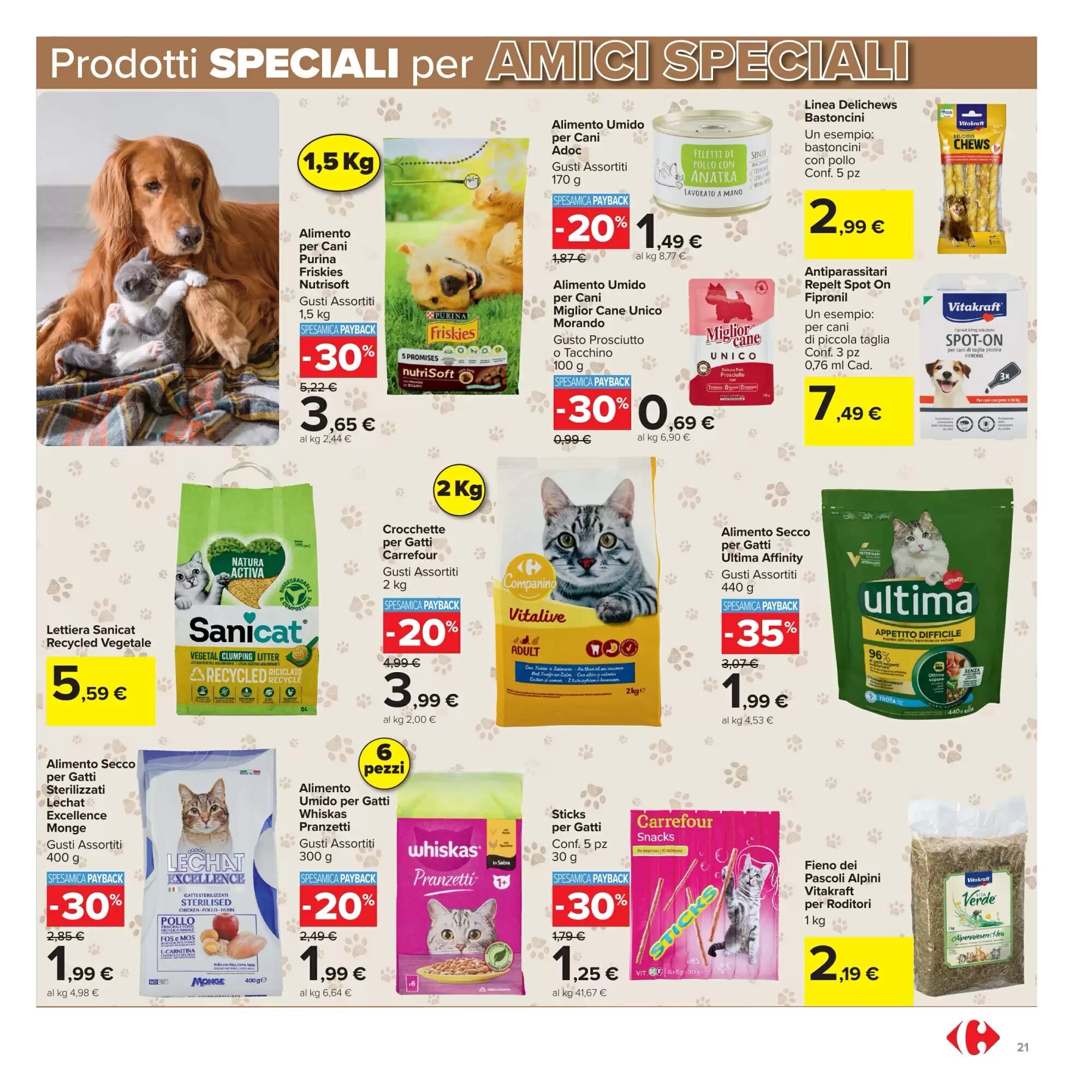 Volantino promozionale Carrefour Market  valide dal 20/08/2026 - Pagina 21.