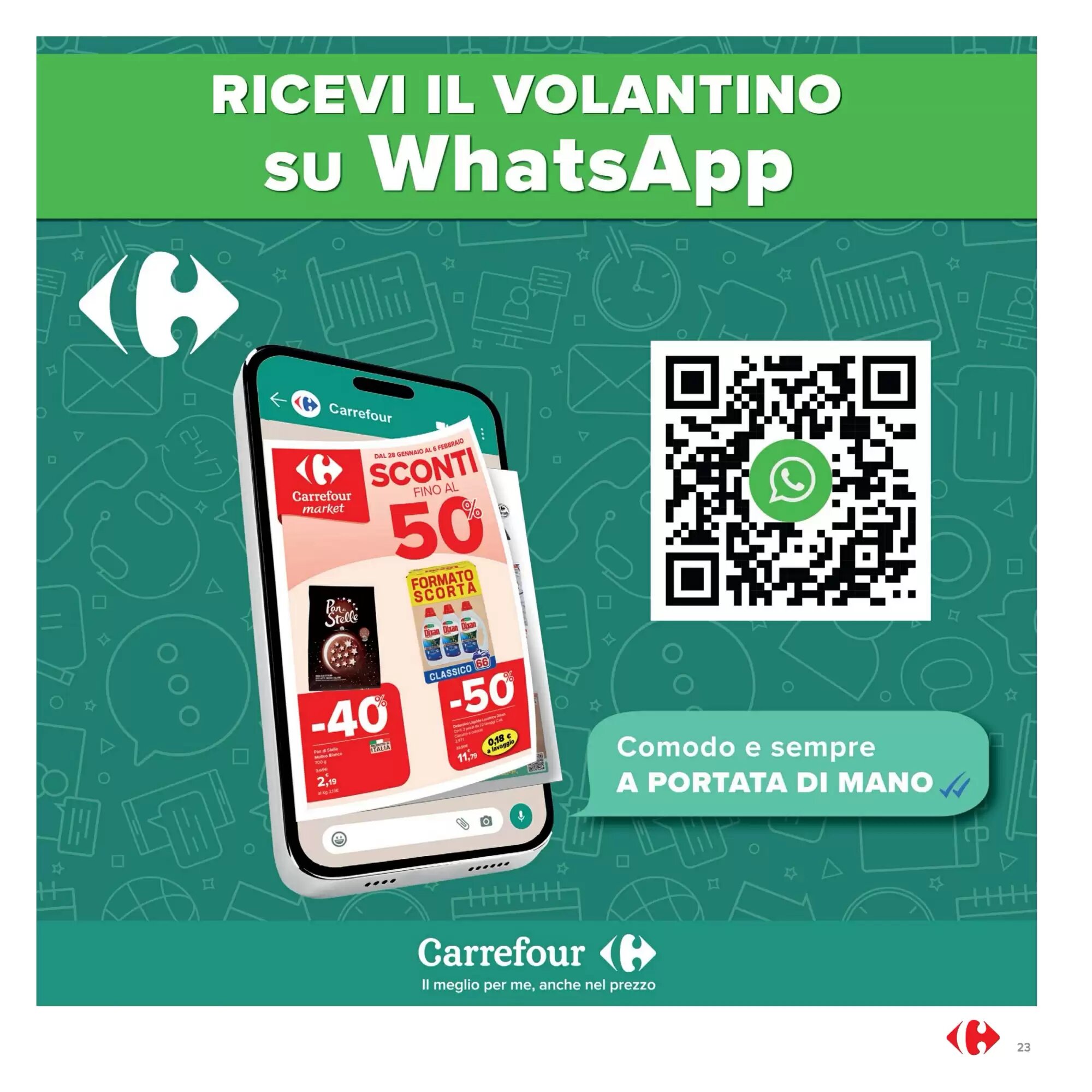 Volantino promozionale Carrefour Market  valide dal 20/08/2026 - Pagina 23.