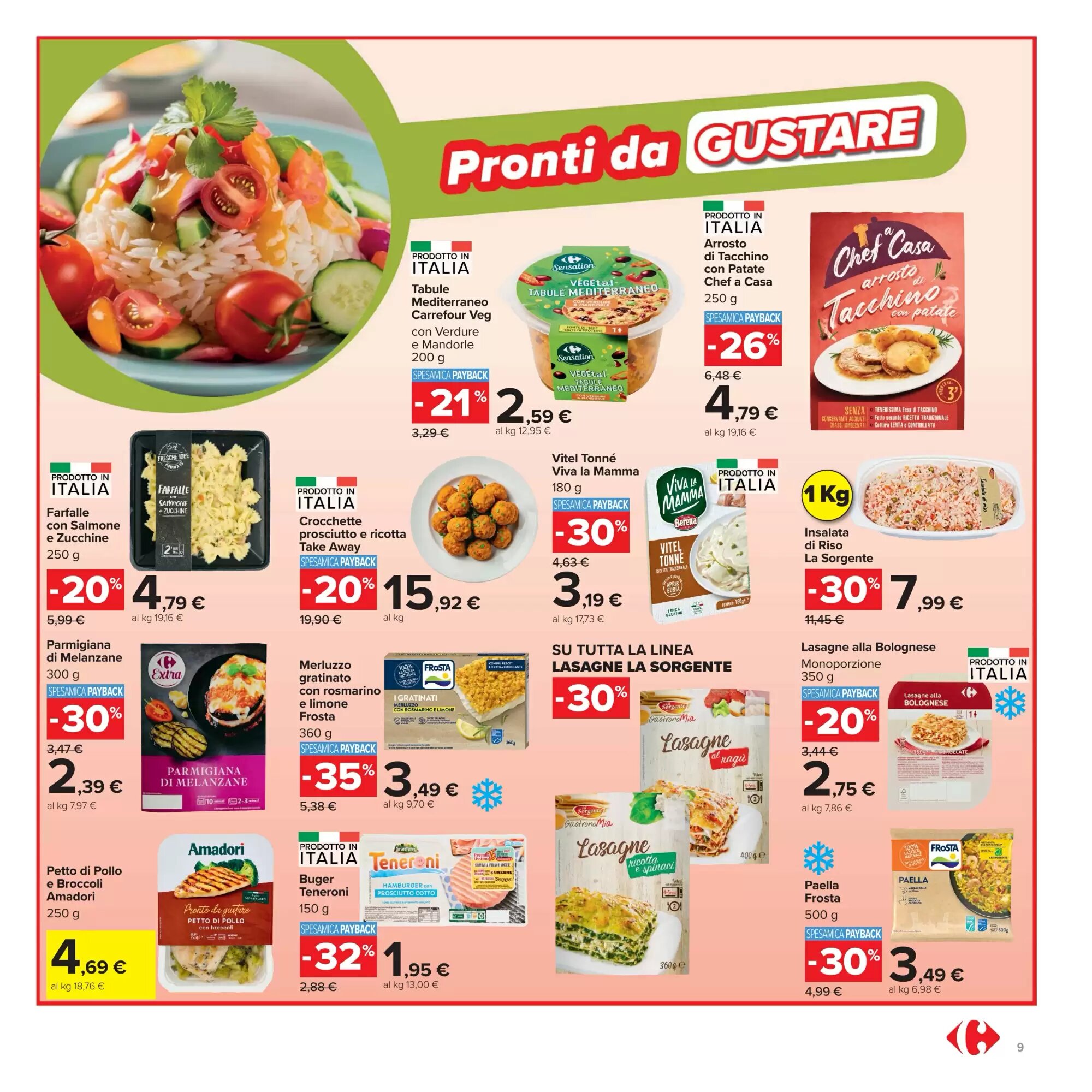 Volantino promozionale Carrefour Market  valide dal 20/08/2026 - Pagina 9.