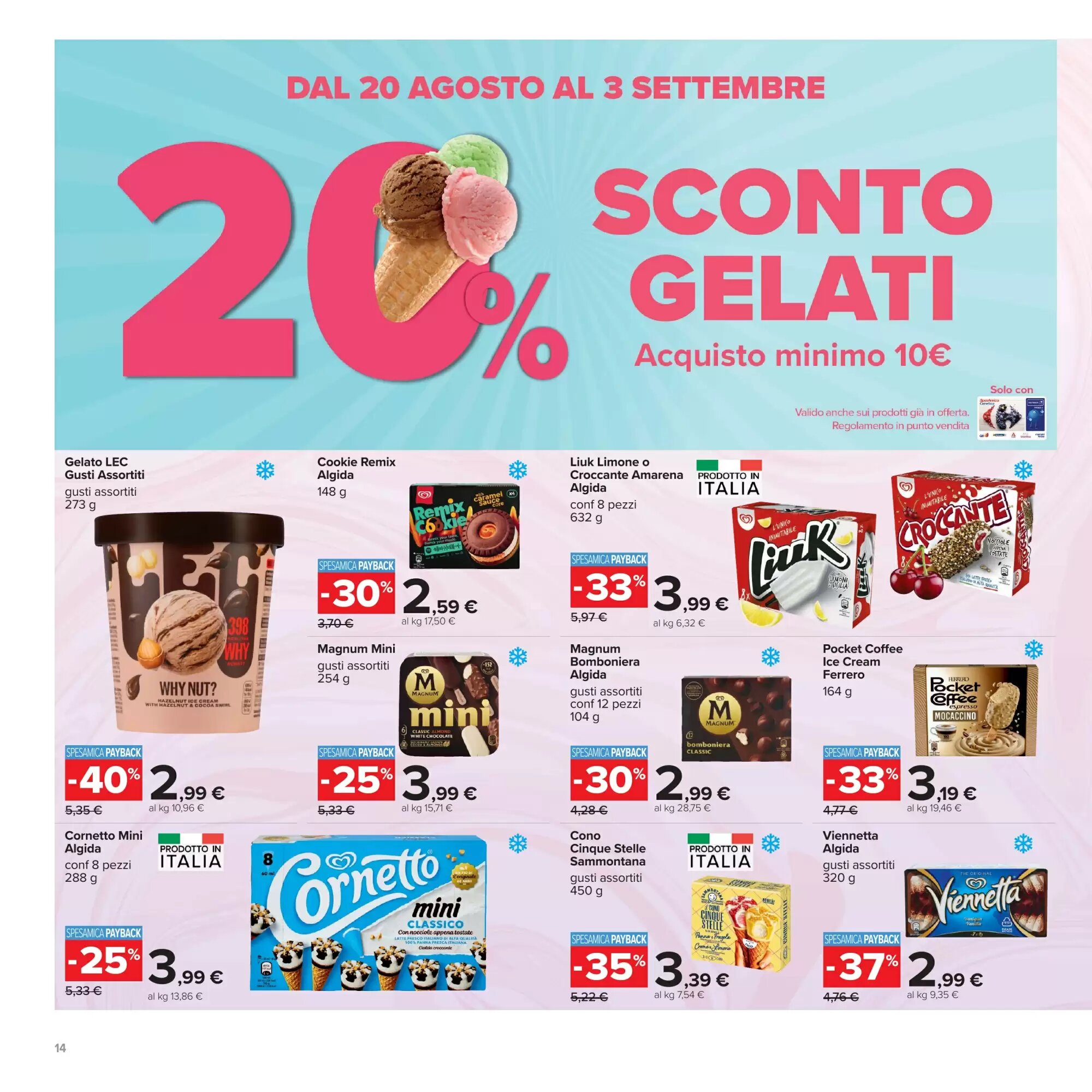 Volantino promozionale Carrefour  valide dal 20/08/2026 - Pagina 14.