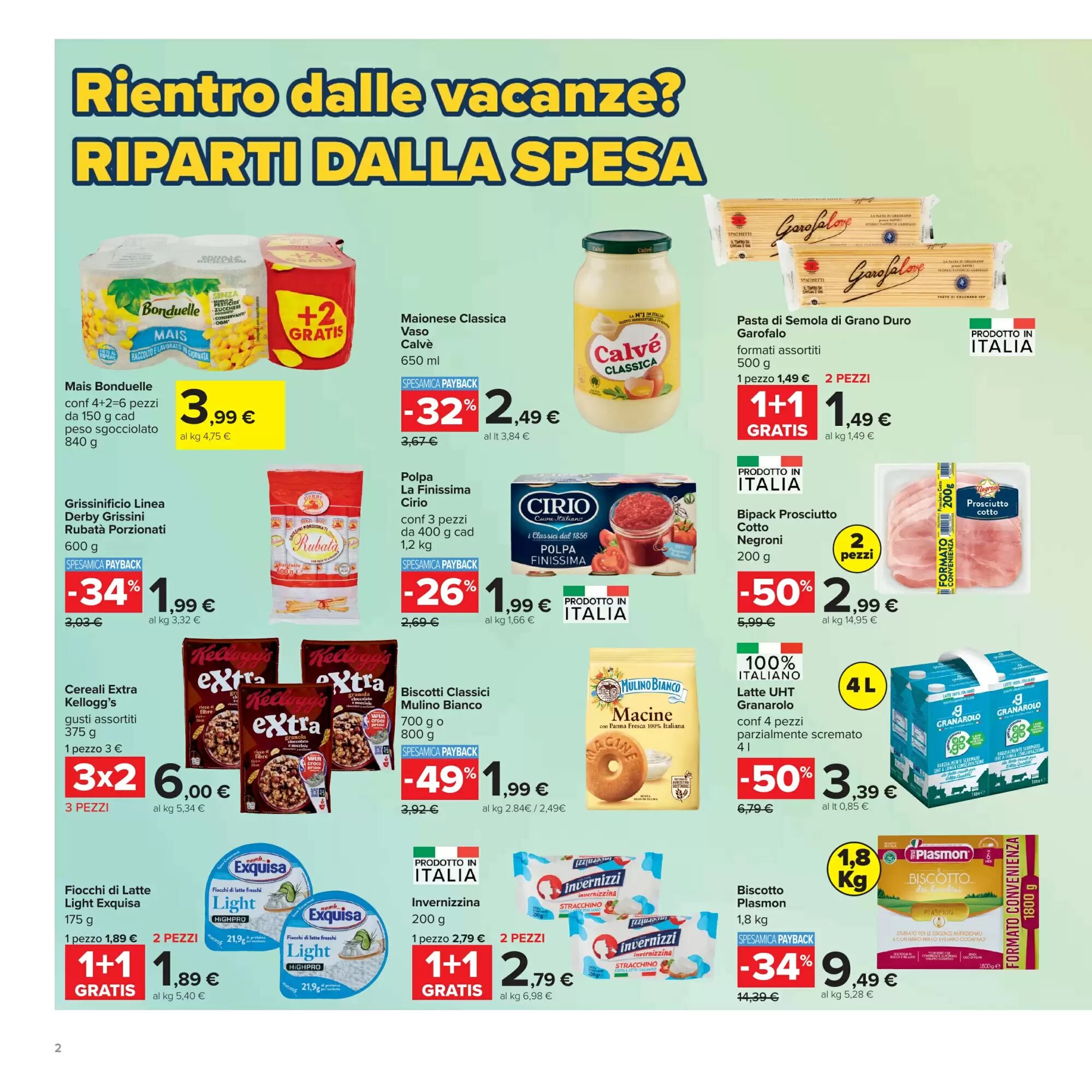 Volantino promozionale Carrefour  valide dal 20/08/2026 - Pagina 2.