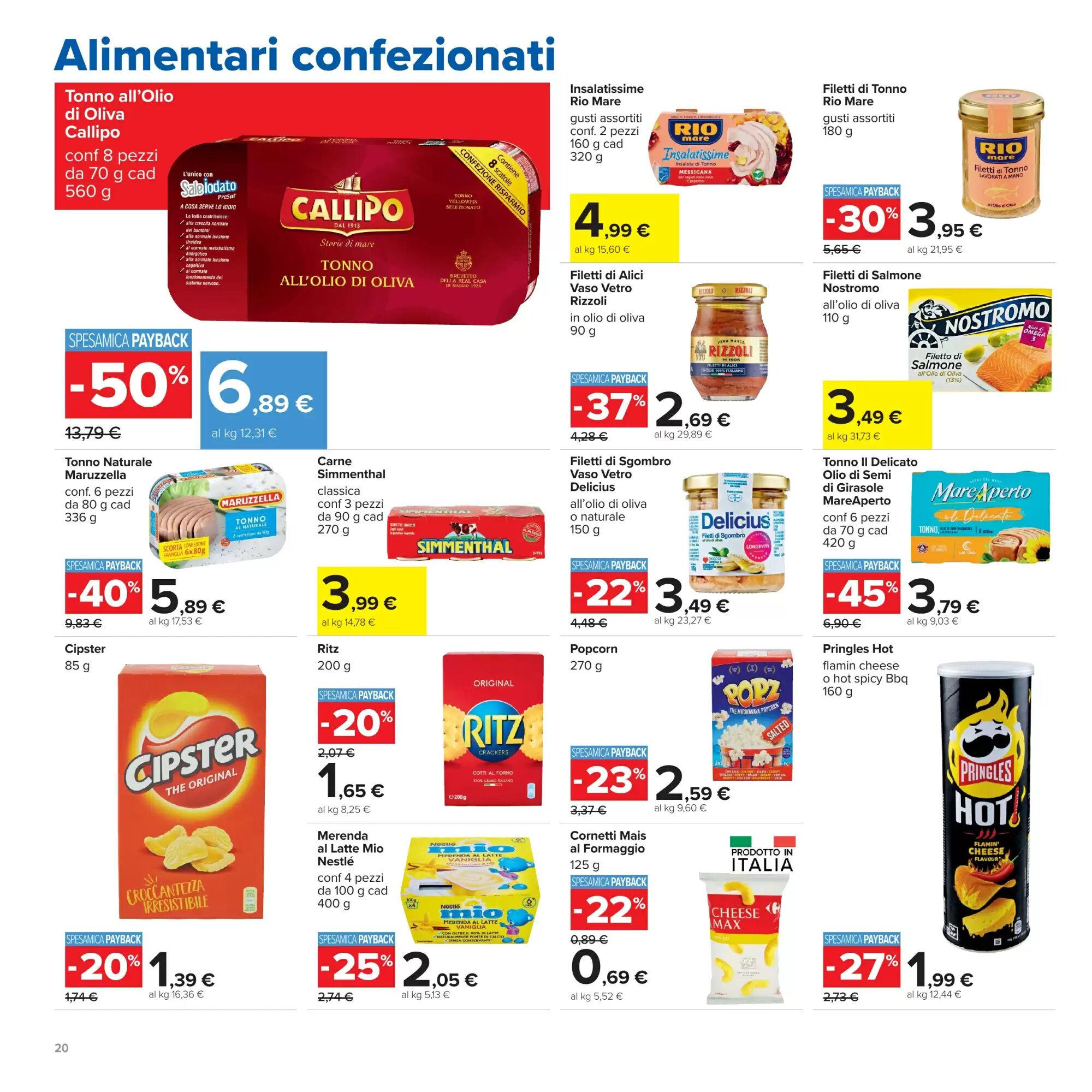 Volantino promozionale Carrefour  valide dal 20/08/2026 - Pagina 20.