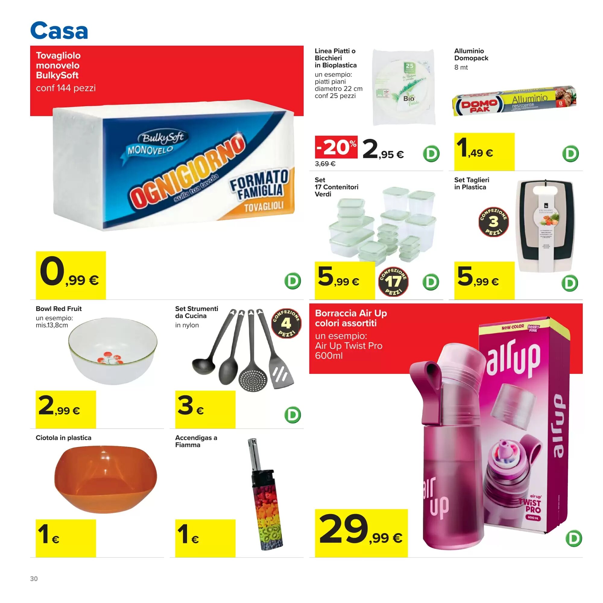 Volantino promozionale Carrefour  valide dal 20/08/2026 - Pagina 30.