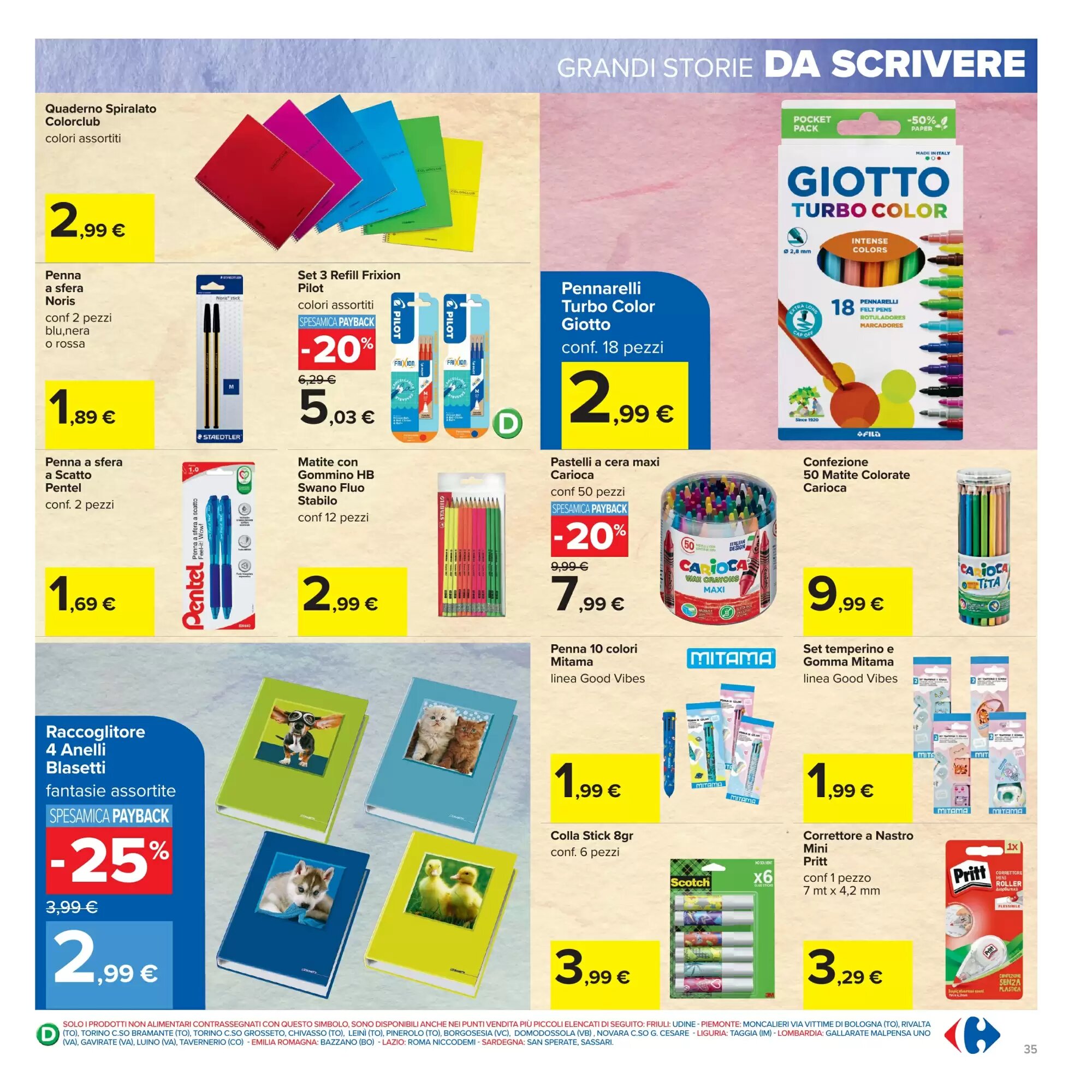 Volantino promozionale Carrefour  valide dal 20/08/2026 - Pagina 35.