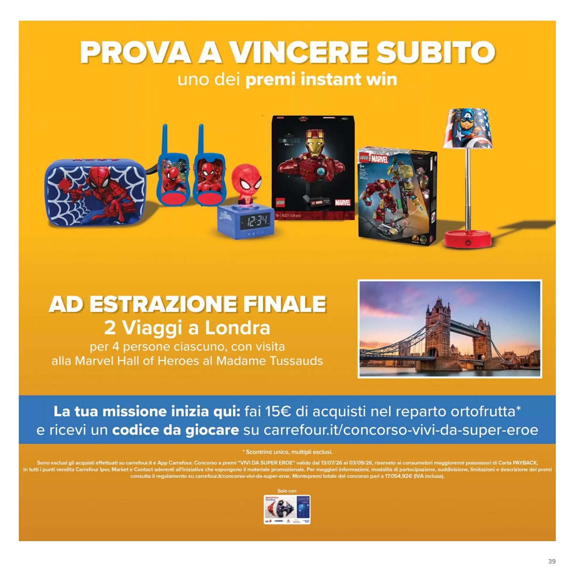 Volantino promozionale Carrefour  valide dal 20/08/2026 - Pagina 39.