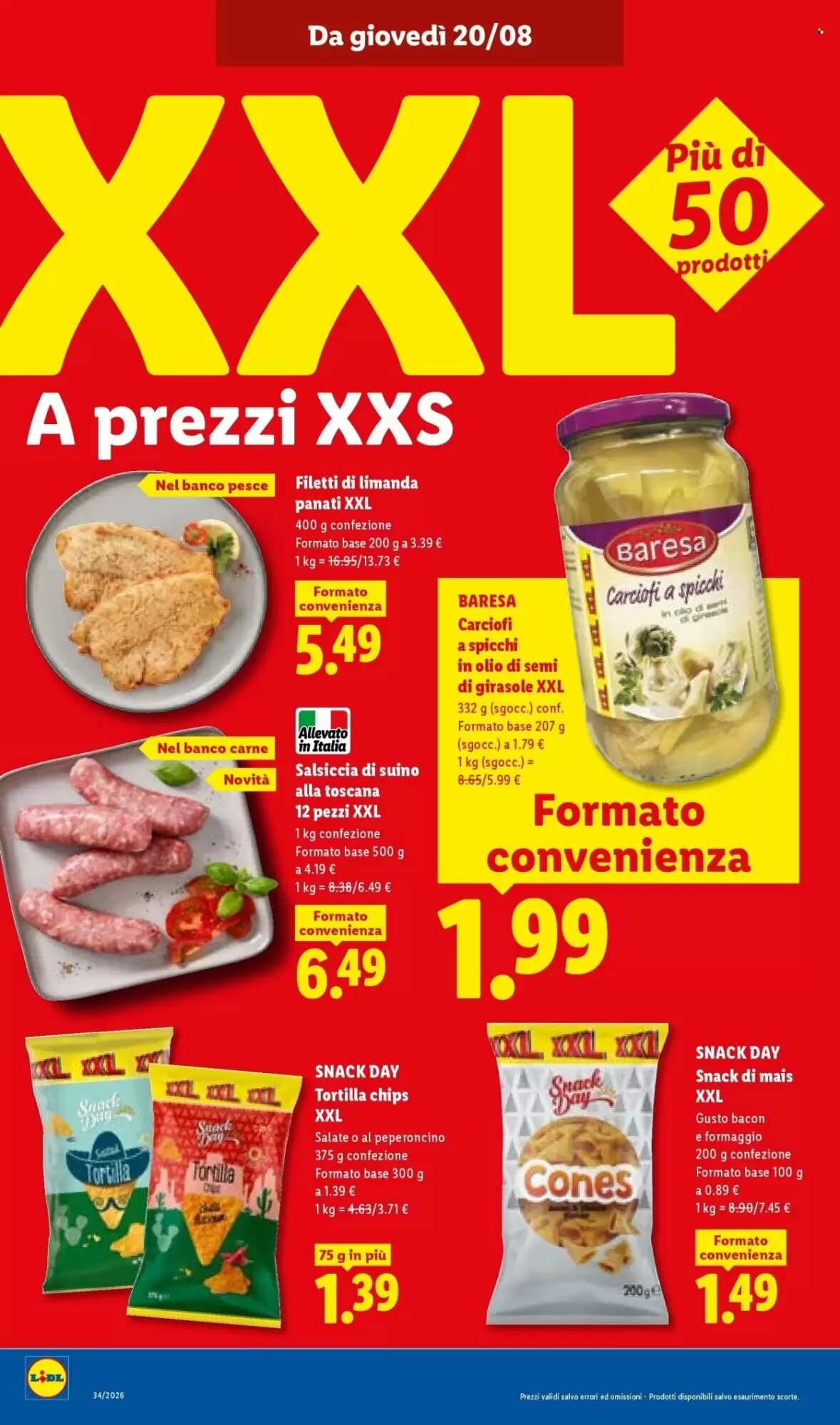 Volantino promozionale Lidl  valide dal 20/08/2026 - Pagina 10.