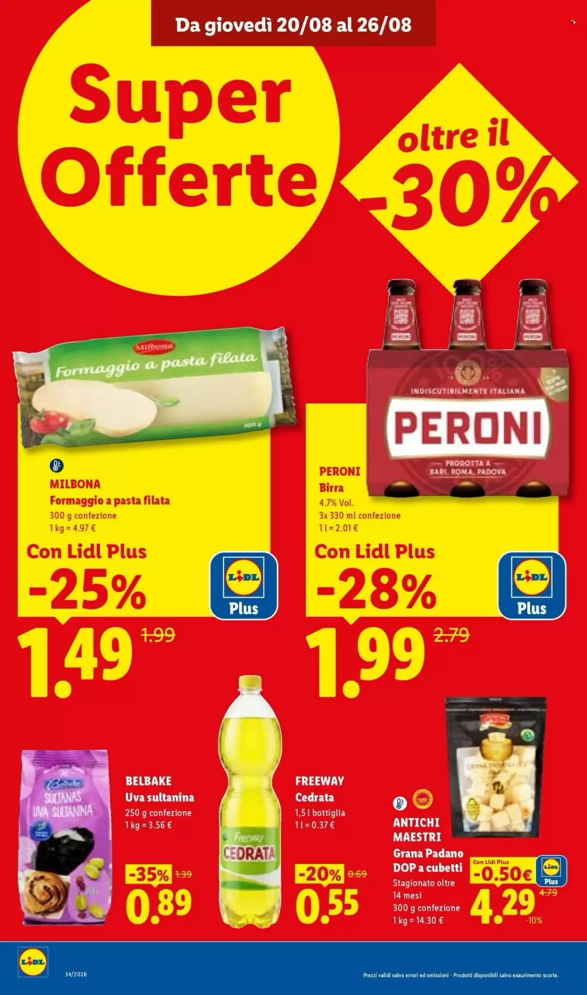 Volantino promozionale Lidl  valide dal 20/08/2026 - Pagina 16.