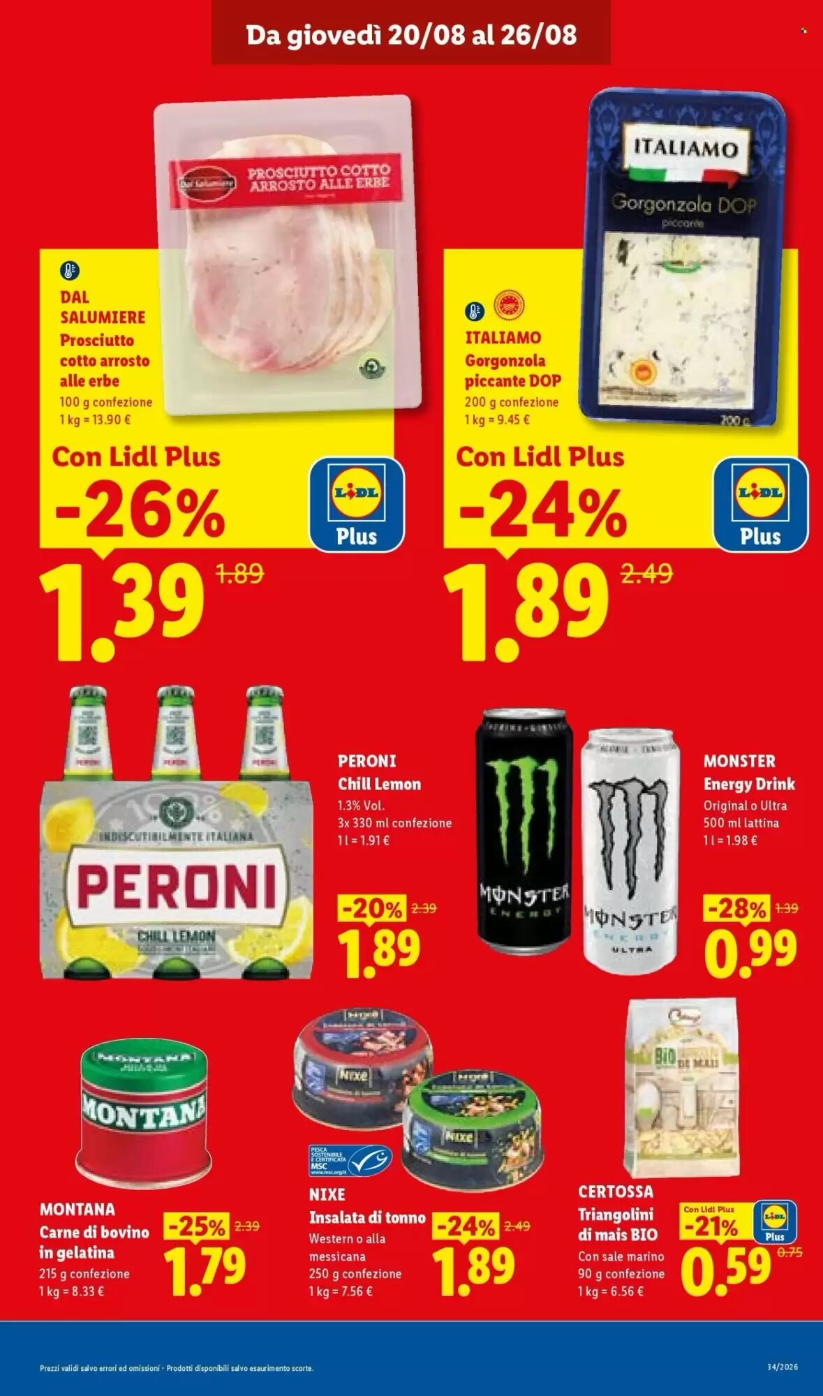 Volantino promozionale Lidl  valide dal 20/08/2026 - Pagina 17.