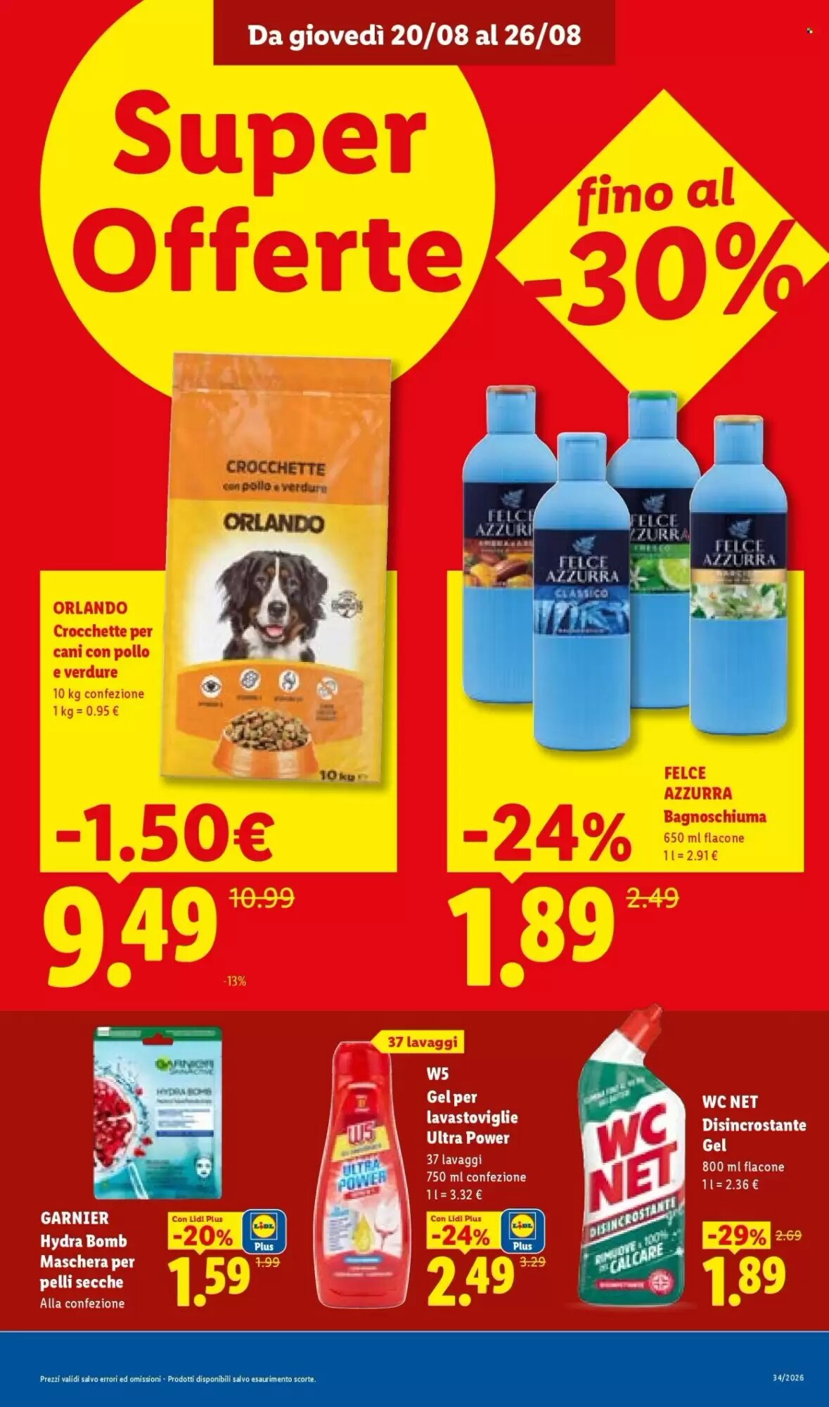 Volantino promozionale Lidl  valide dal 20/08/2026 - Pagina 19.