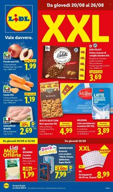 Volantino promozionale Lidl  valide dal 20/08/2026
