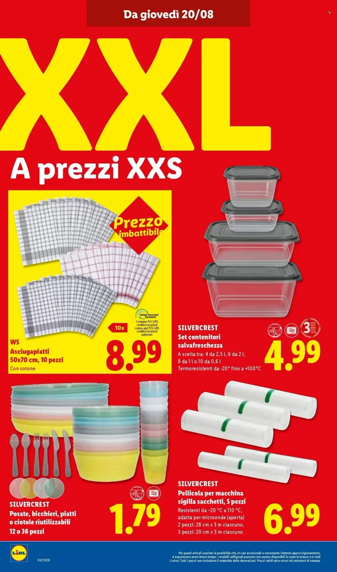Volantino promozionale Lidl  valide dal 20/08/2026 - Pagina 22.