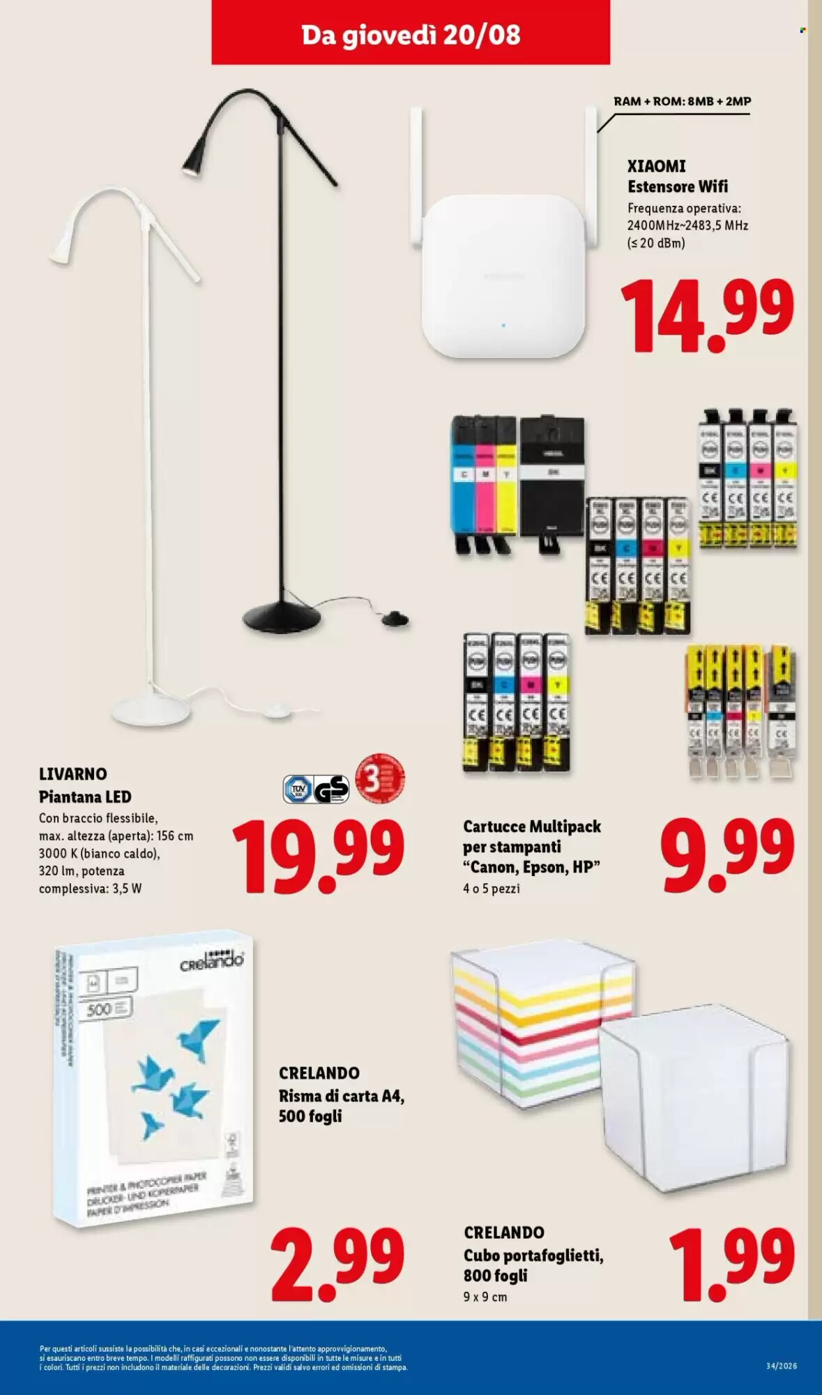 Volantino promozionale Lidl  valide dal 20/08/2026 - Pagina 25.