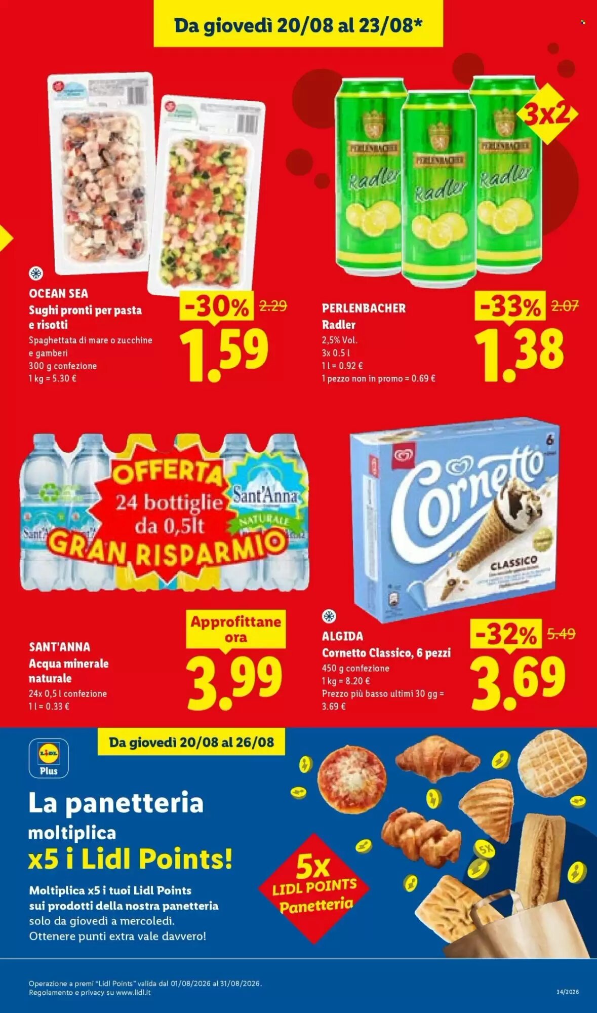Volantino promozionale Lidl  valide dal 20/08/2026 - Pagina 3.