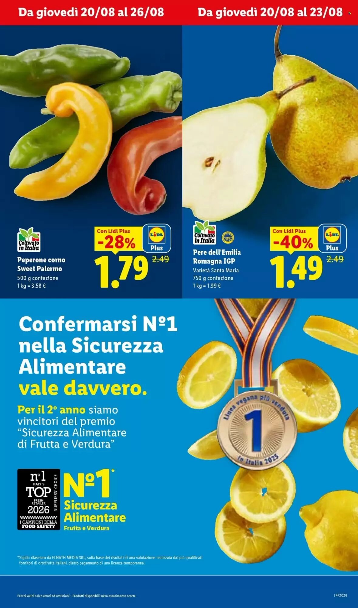 Volantino promozionale Lidl  valide dal 20/08/2026 - Pagina 5.