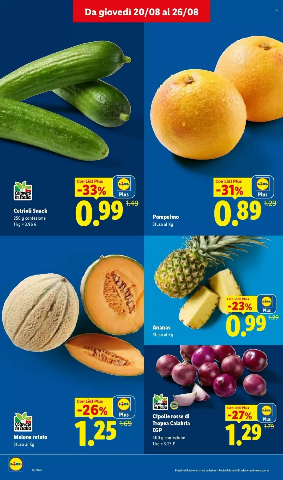 Volantino promozionale Lidl  valide dal 20/08/2026 - Pagina 6.