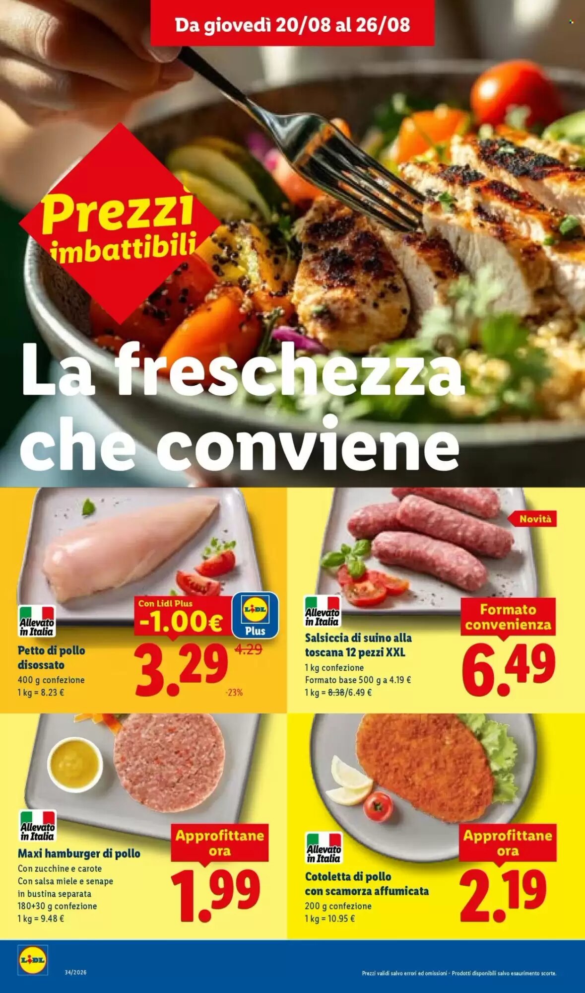 Volantino promozionale Lidl  valide dal 20/08/2026 - Pagina 8.