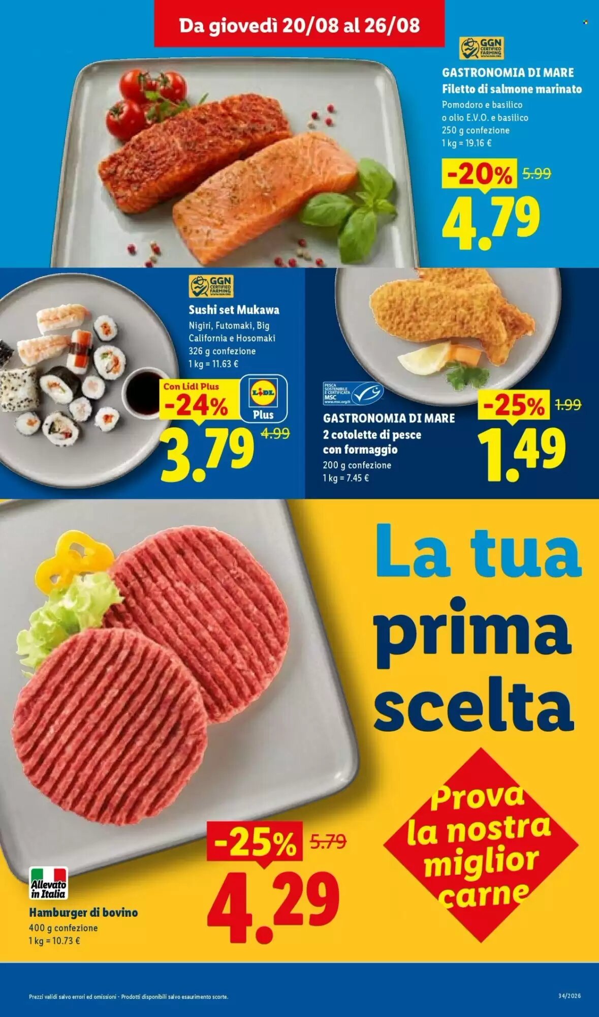Volantino promozionale Lidl  valide dal 20/08/2026 - Pagina 9.