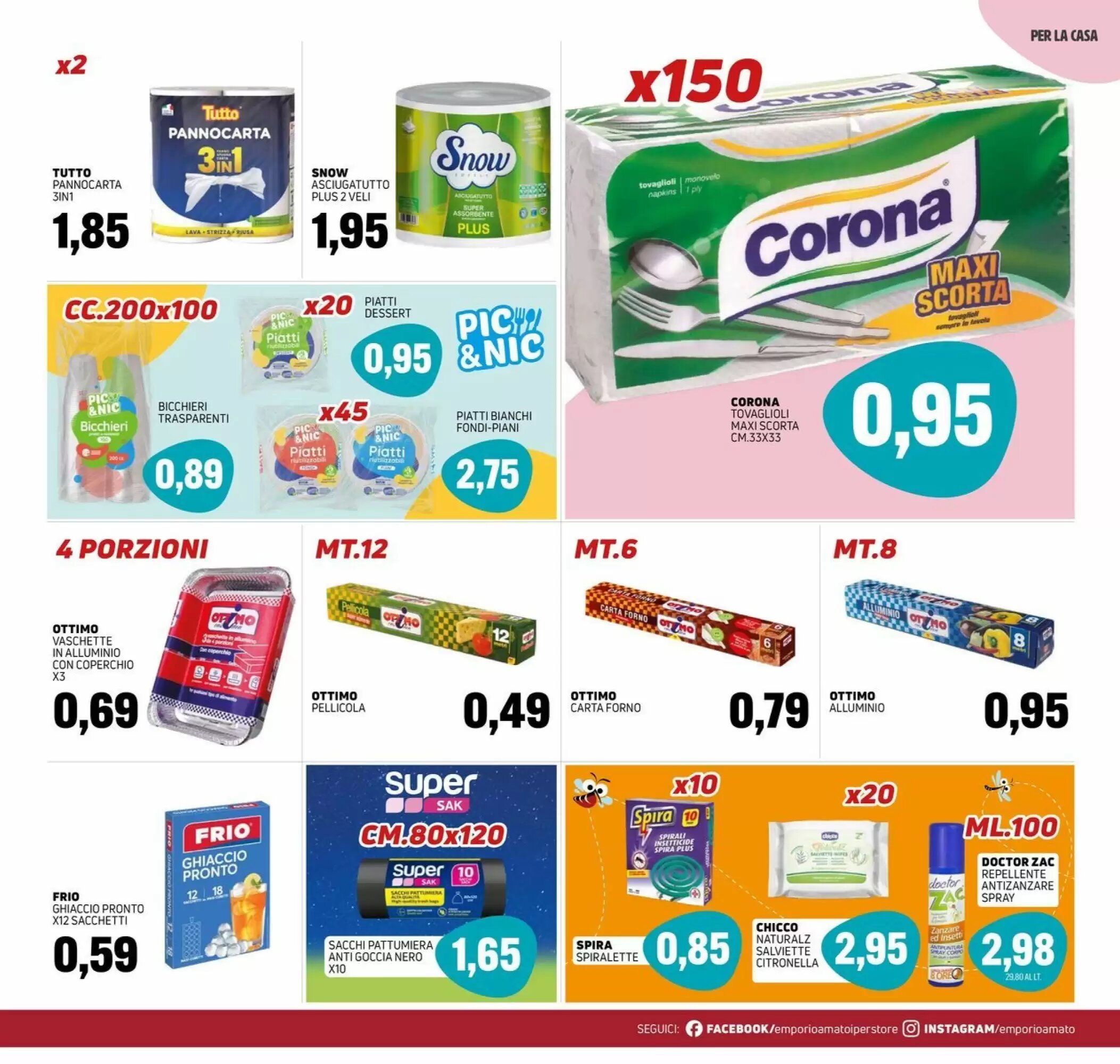 Volantino promozionale Emporio Amato  valide dal 20/08/2026 - Pagina 11.