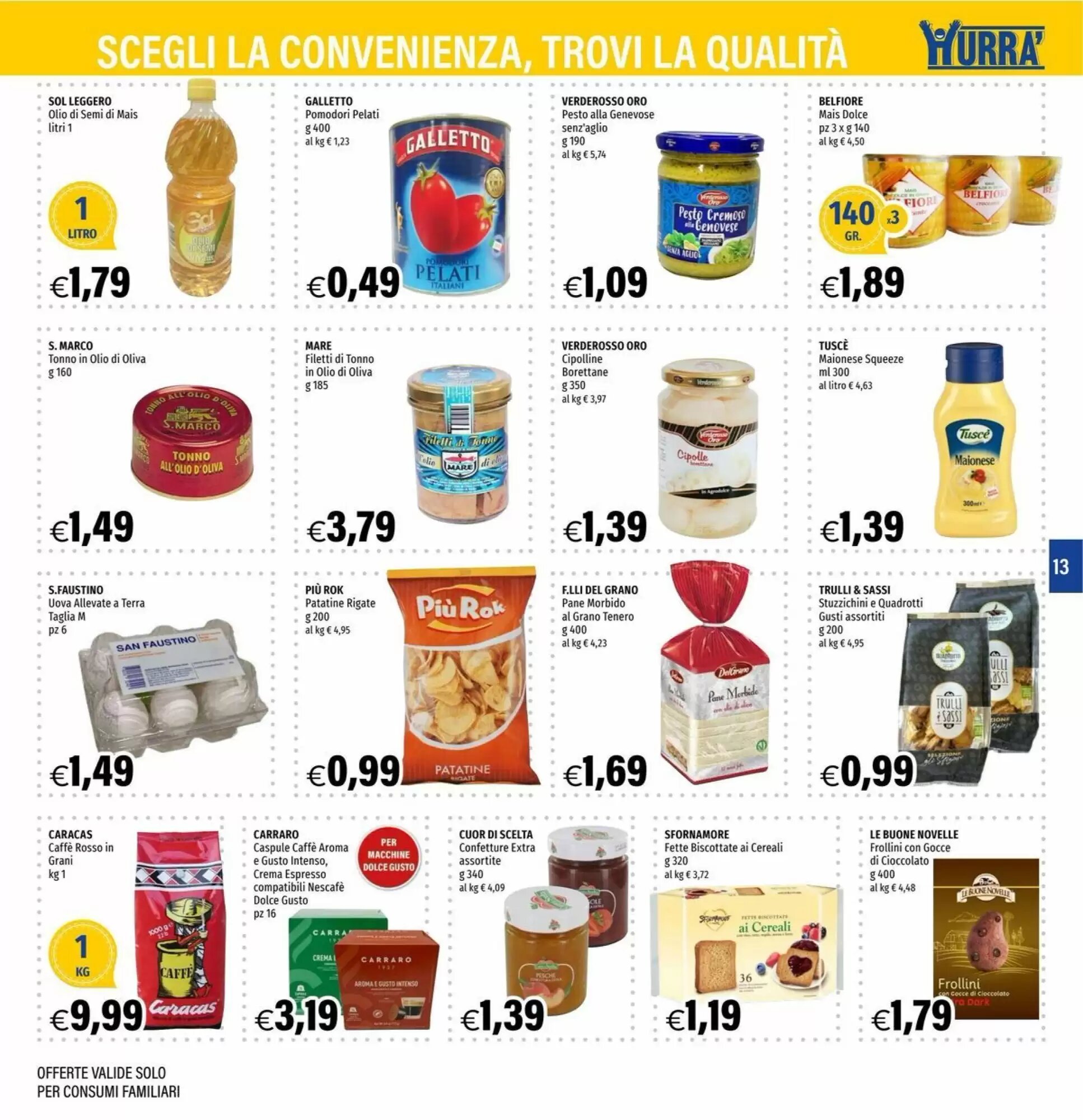 Volantino promozionale Hurrà  valide dal 20/08/2026 - Pagina 13.