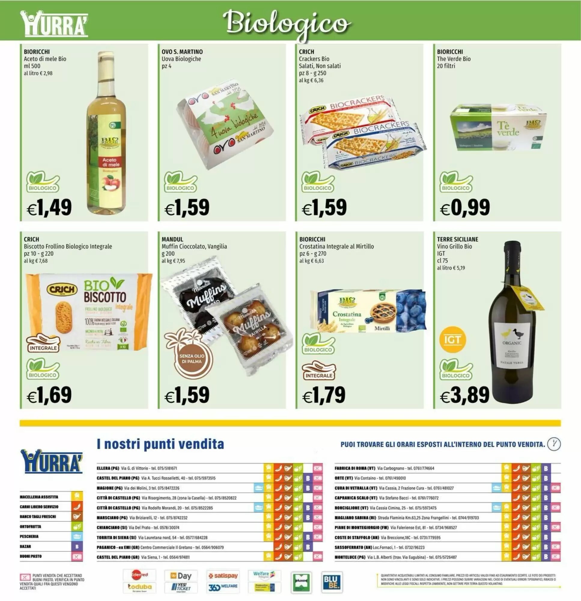 Volantino promozionale Hurrà  valide dal 20/08/2026 - Pagina 16.