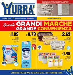Volantino promozionale Hurrà  valide dal 20/08/2026