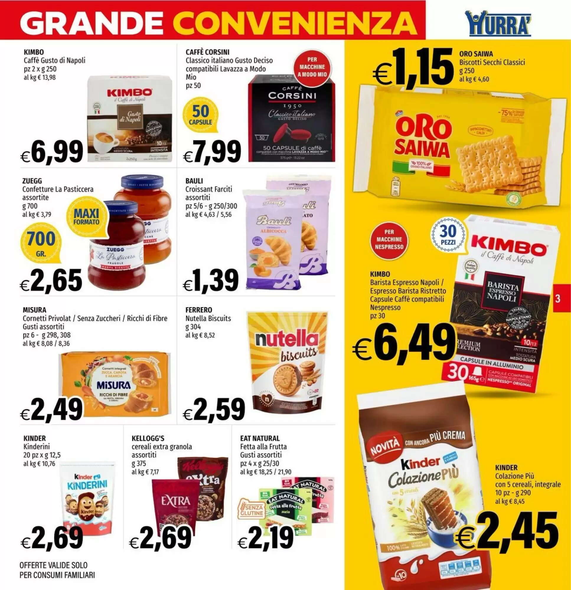 Volantino promozionale Hurrà  valide dal 20/08/2026 - Pagina 3.