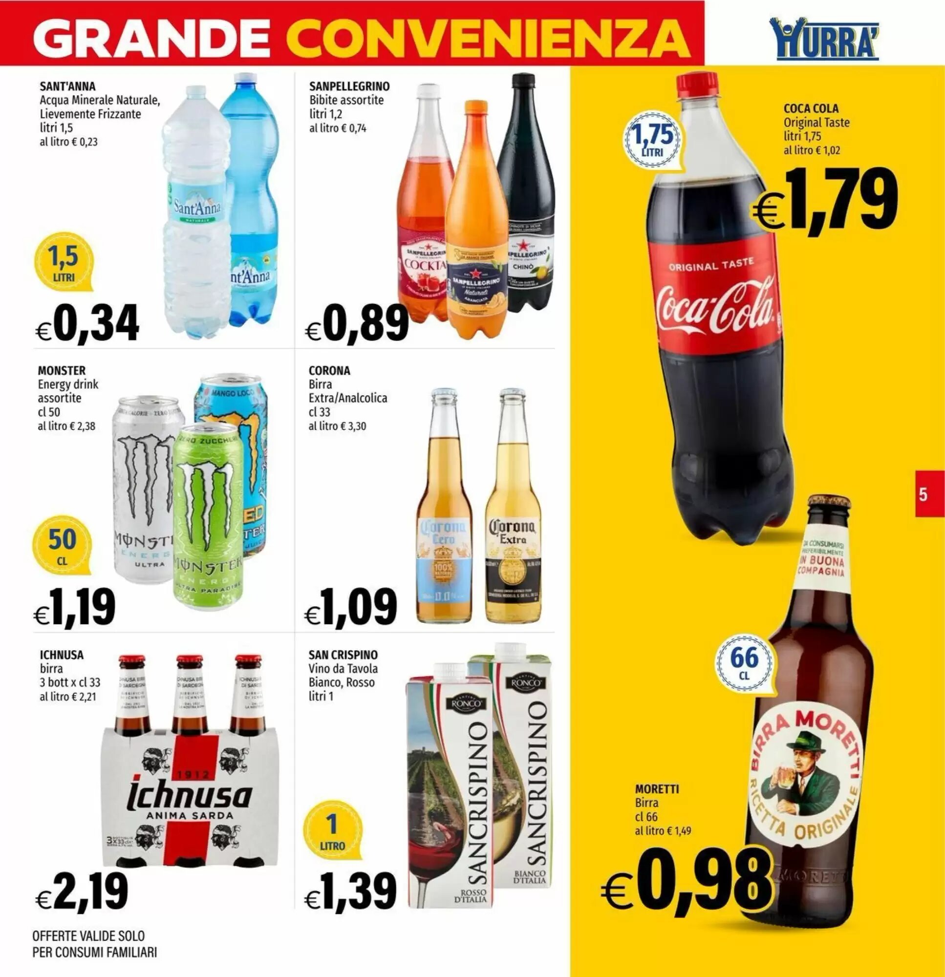 Volantino promozionale Hurrà  valide dal 20/08/2026 - Pagina 5.
