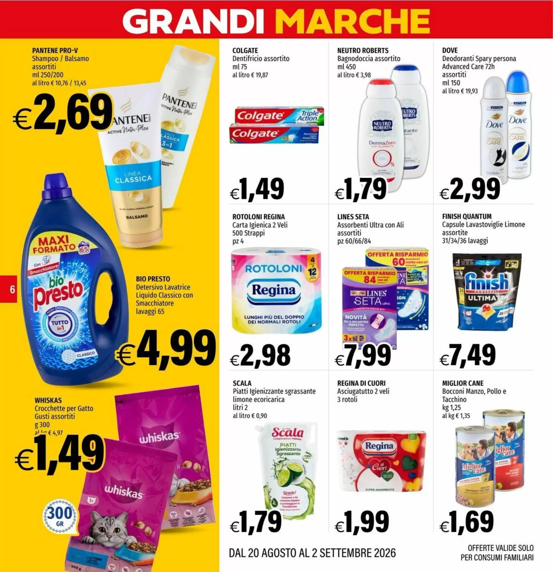 Volantino promozionale Hurrà  valide dal 20/08/2026 - Pagina 6.