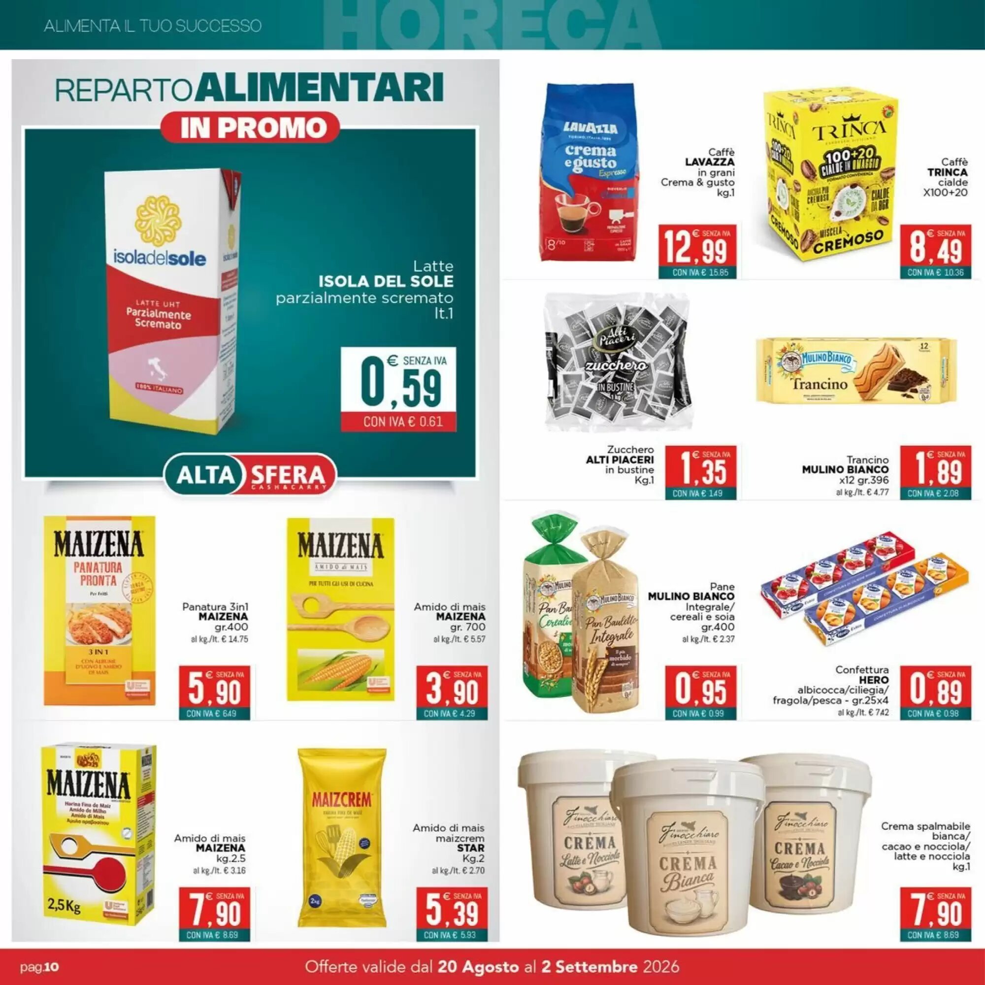 Volantino promozionale Altasfera  valide dal 20/08/2026 - Pagina 10.