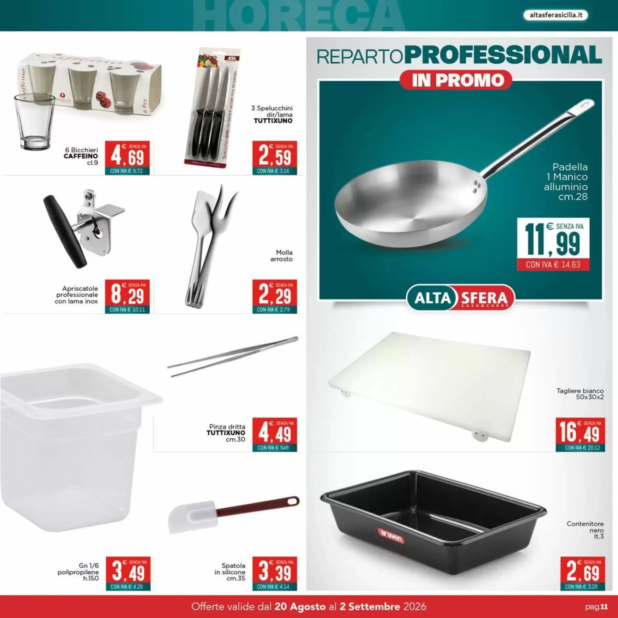 Volantino promozionale Altasfera  valide dal 20/08/2026 - Pagina 11.