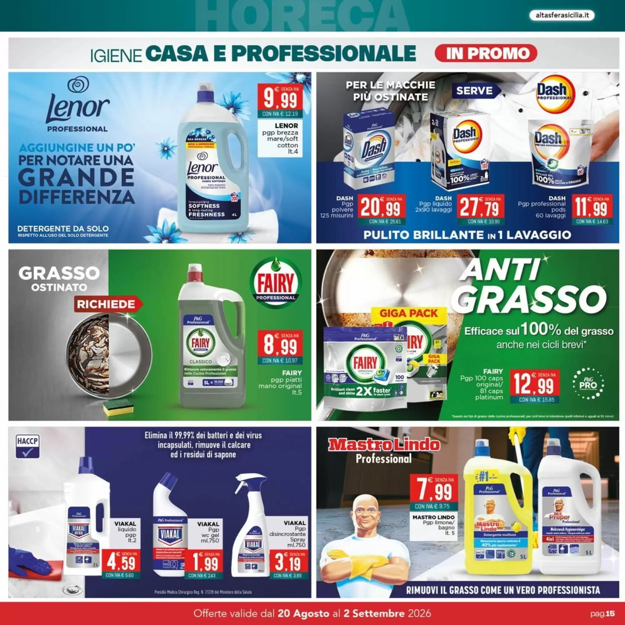 Volantino promozionale Altasfera  valide dal 20/08/2026 - Pagina 15.