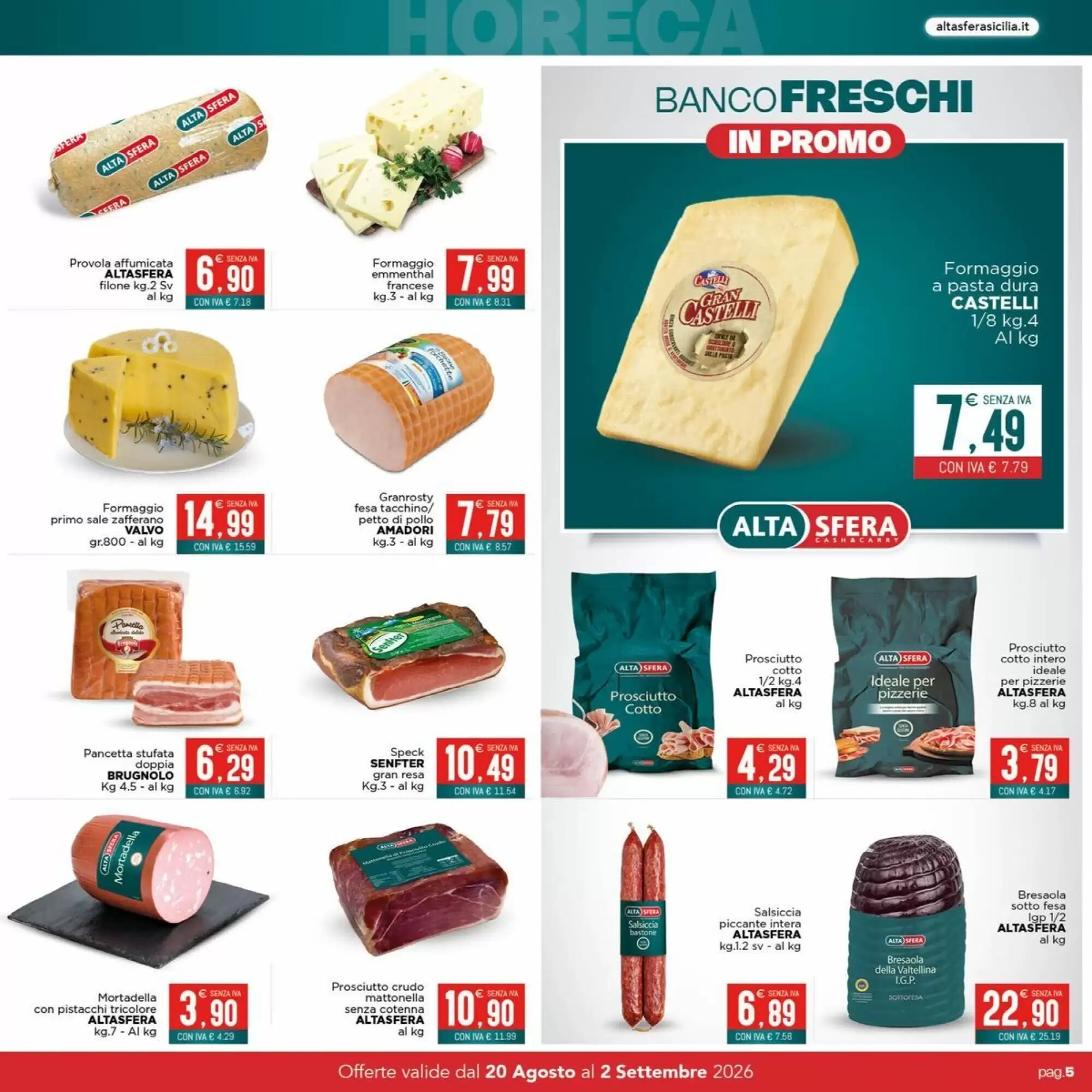 Volantino promozionale Altasfera  valide dal 20/08/2026 - Pagina 5.