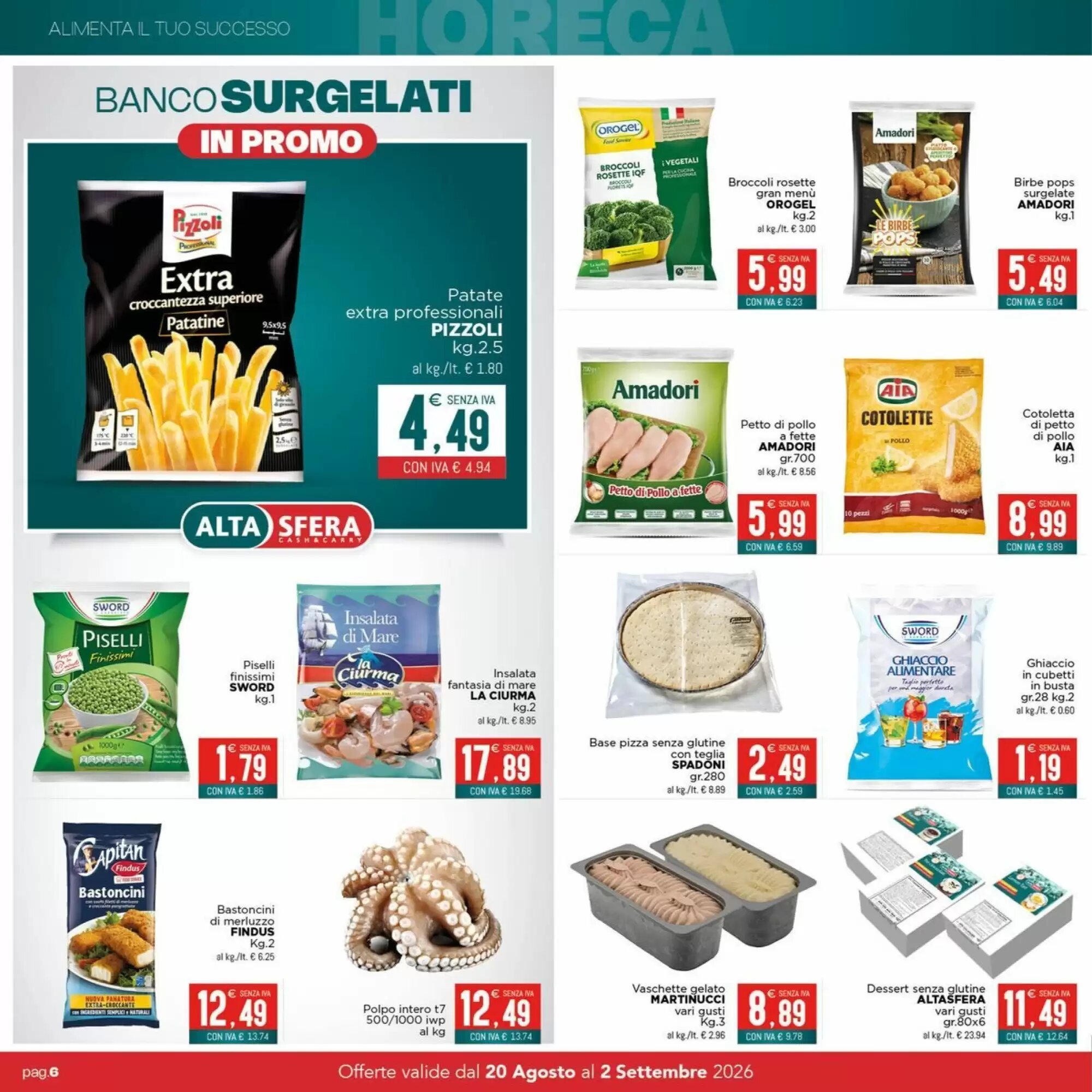 Volantino promozionale Altasfera  valide dal 20/08/2026 - Pagina 6.