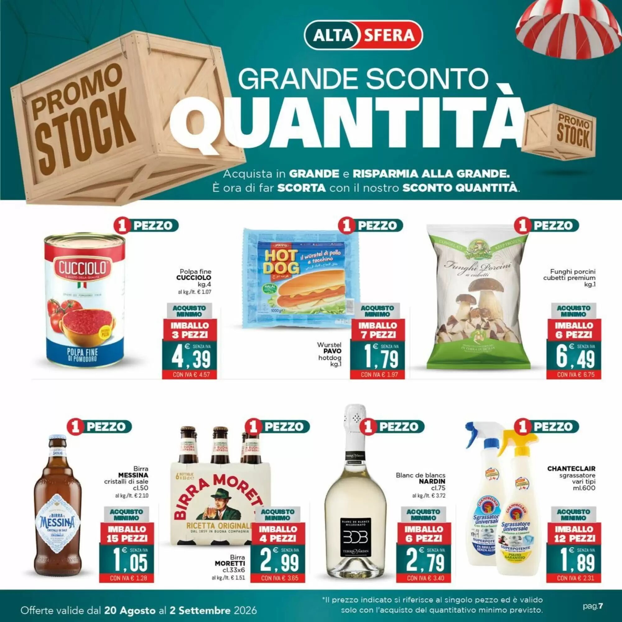 Volantino promozionale Altasfera  valide dal 20/08/2026 - Pagina 7.