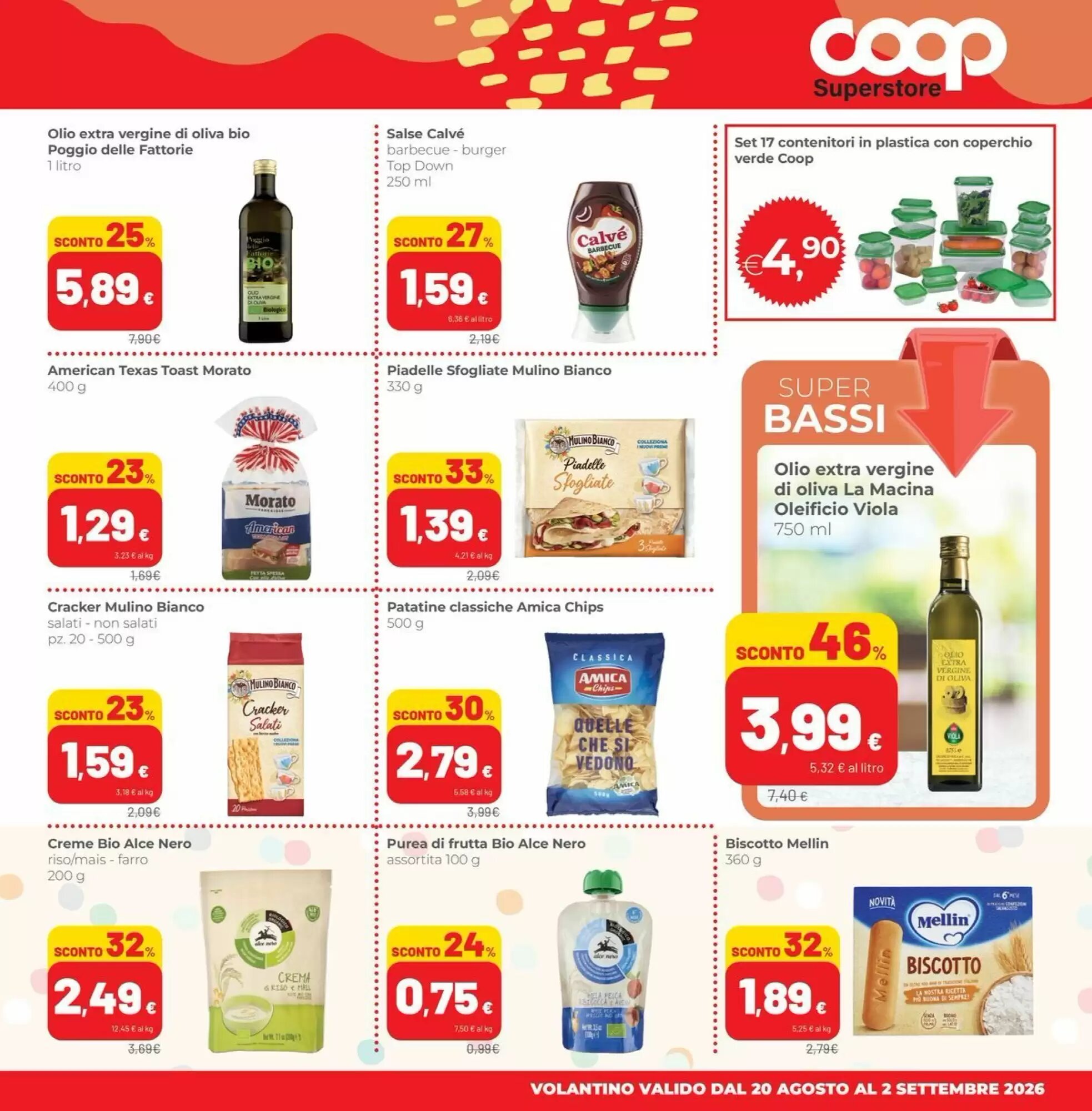 Volantino promozionale Coop Master Alleanza 3.0  valide dal 20/08/2026 - Pagina 17.