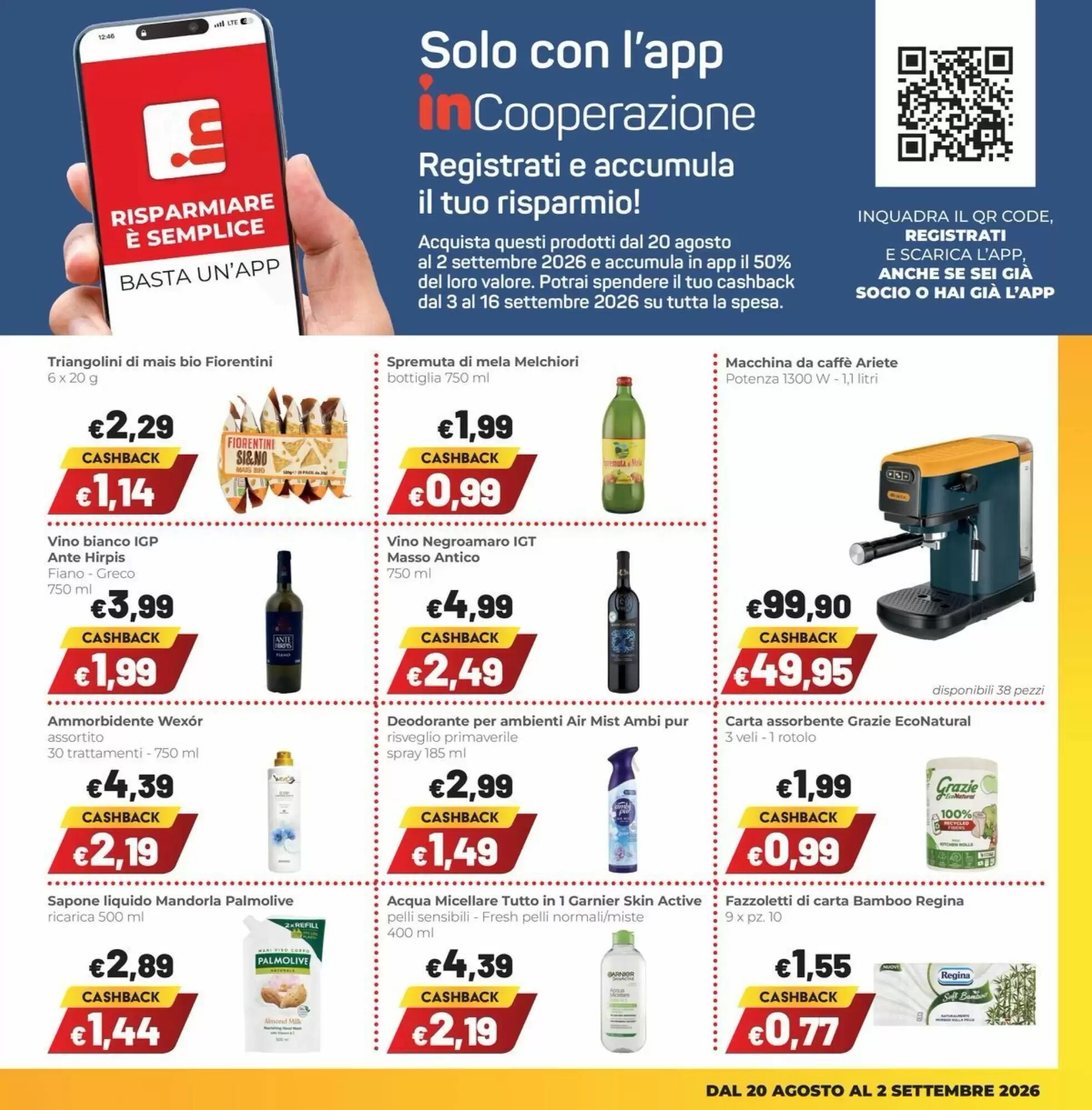 Volantino promozionale Coop Master Alleanza 3.0  valide dal 20/08/2026 - Pagina 3.